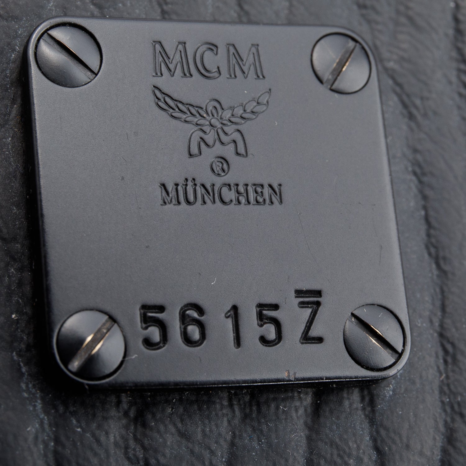 MCM 2022 Black Visetos Bradenburg Backpack w/ Receipt