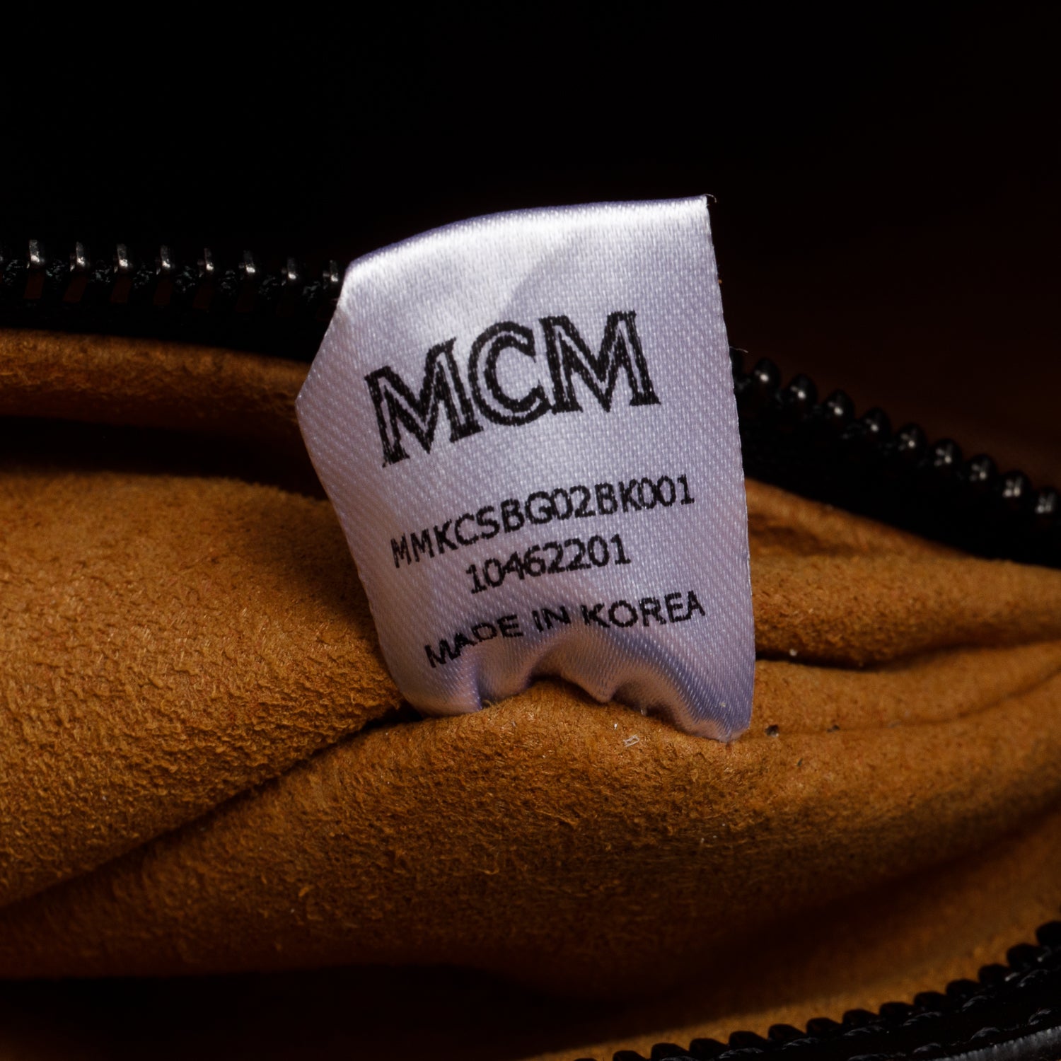 MCM 2022 Black Visetos Bradenburg Backpack w/ Receipt