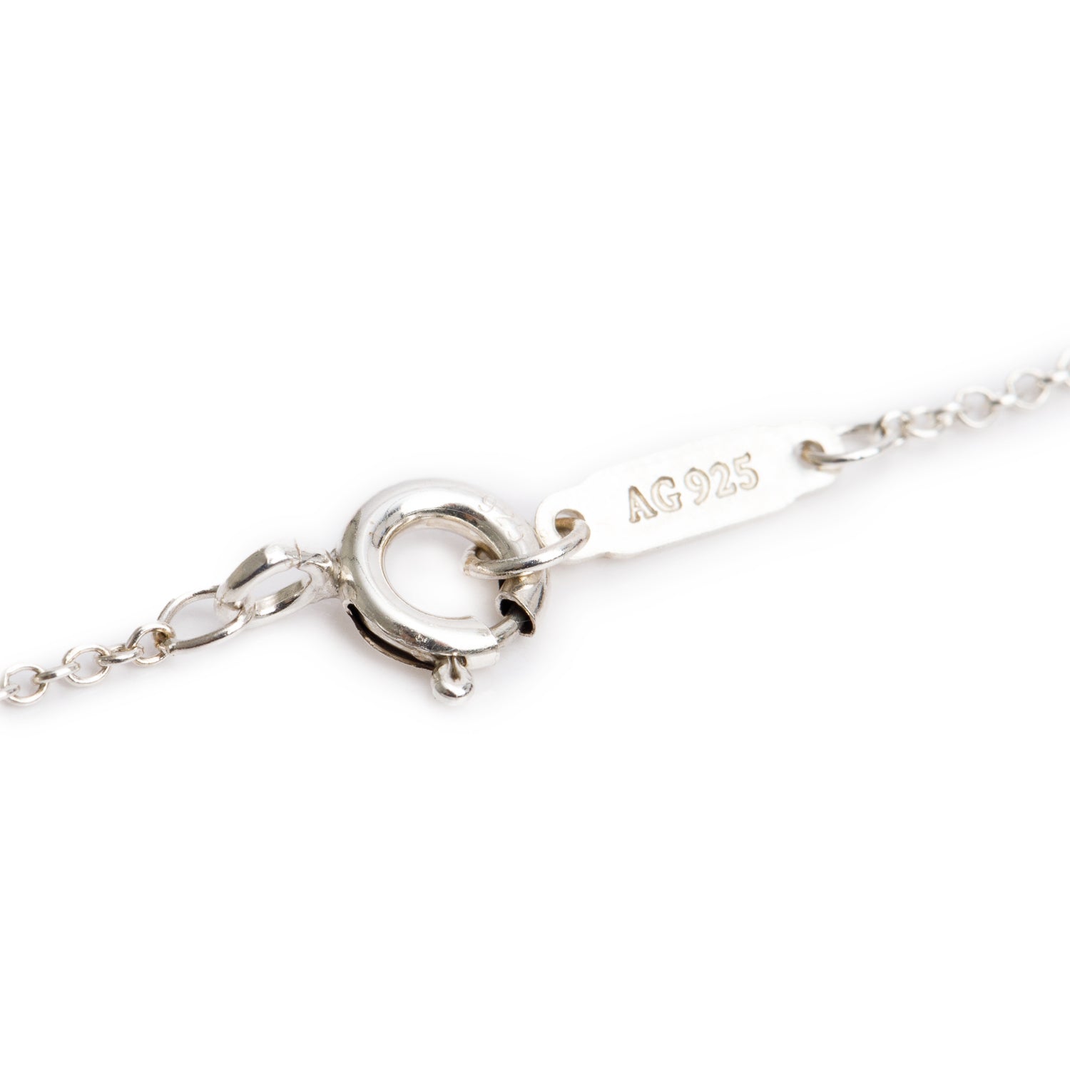 Tiffany & Co. Sterling Silver Twist Knot Pendant Necklace
