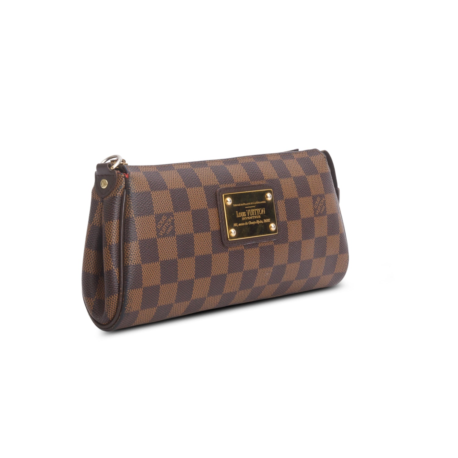 Louis Vuitton Damier Ebene Eva Clutch w/ Straps