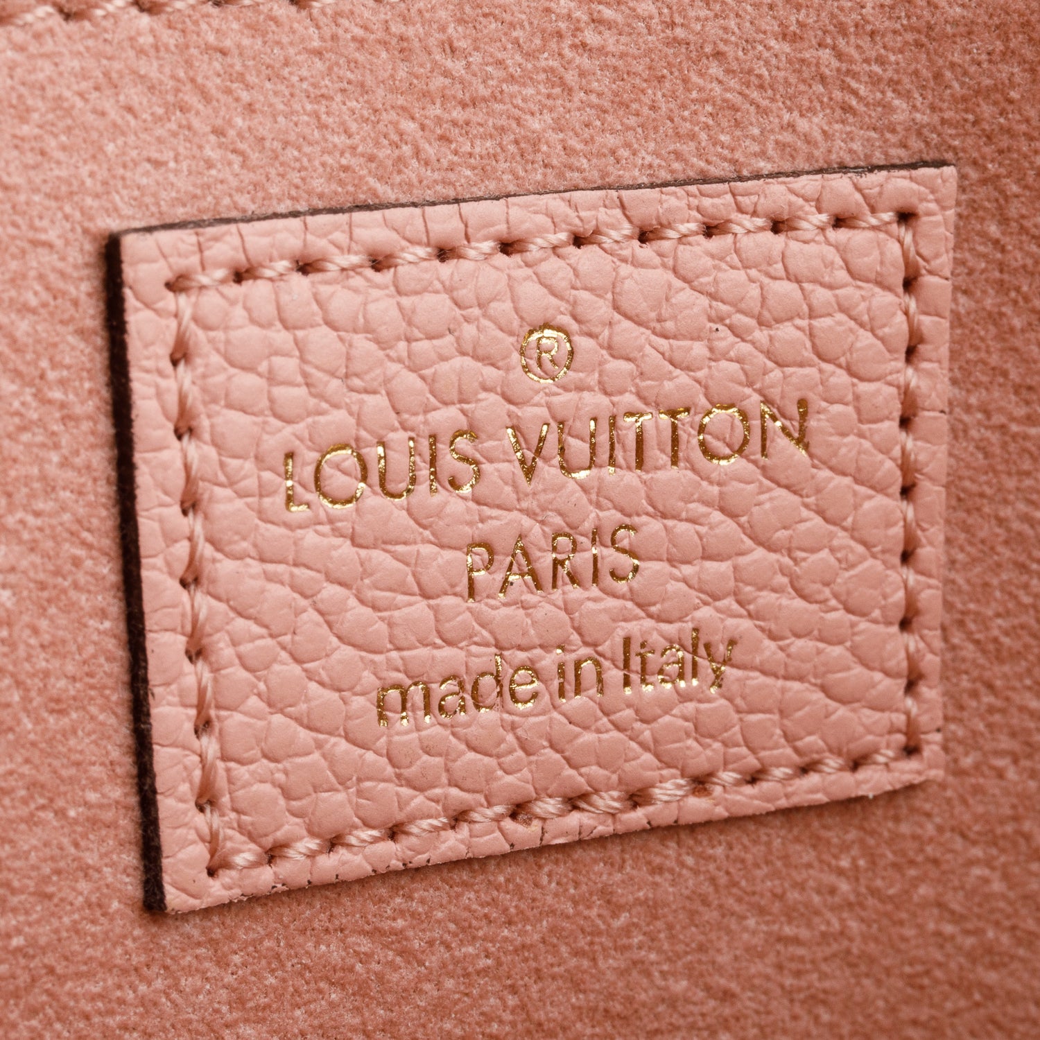 Louis Vuitton Pink Monogram Empreinte Leather Felicie Pochette w/ Box