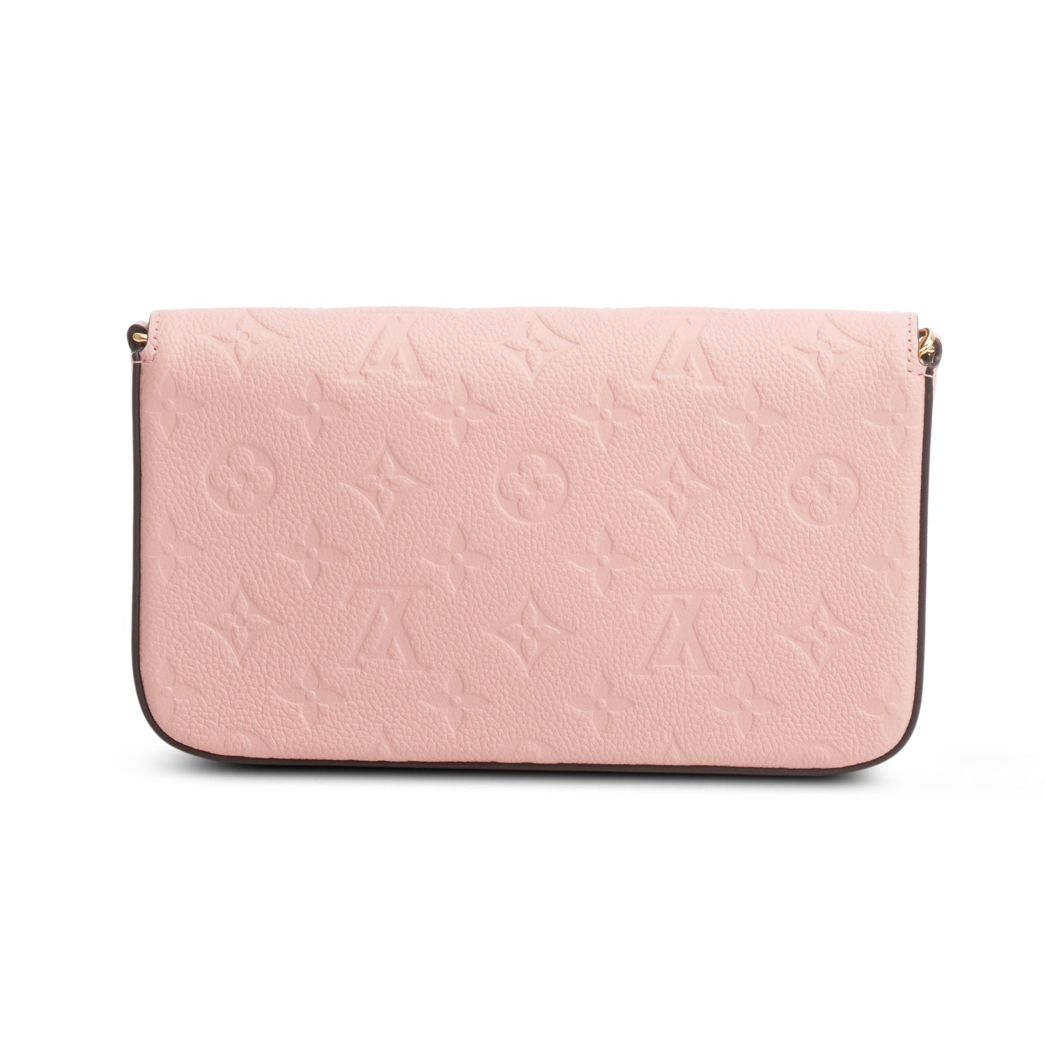 Louis Vuitton Pink Monogram Empreinte Leather Felicie Pochette w/ Box