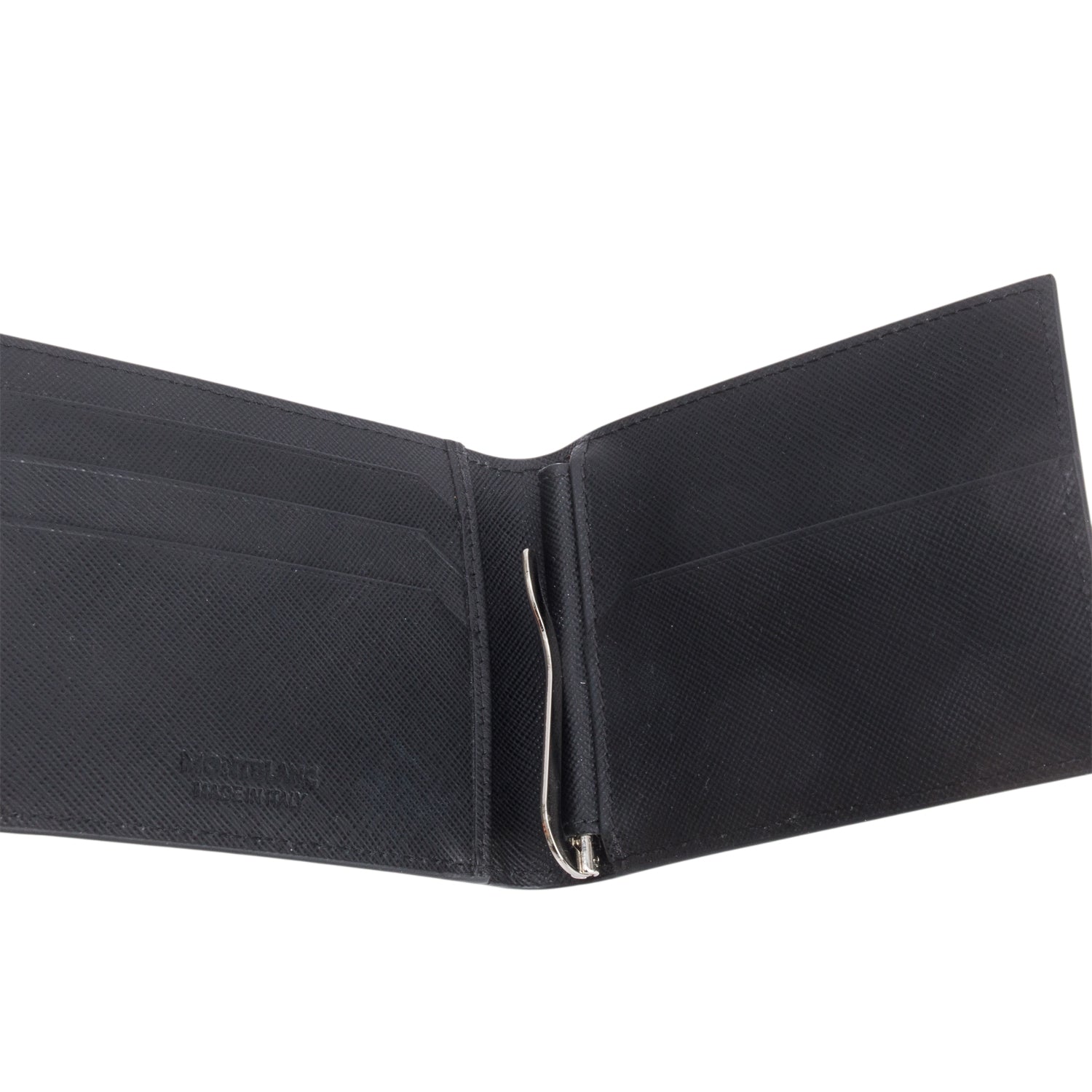 Montblanc Black Saffiano Leather Sartorial Wallet 6CC w/ Box