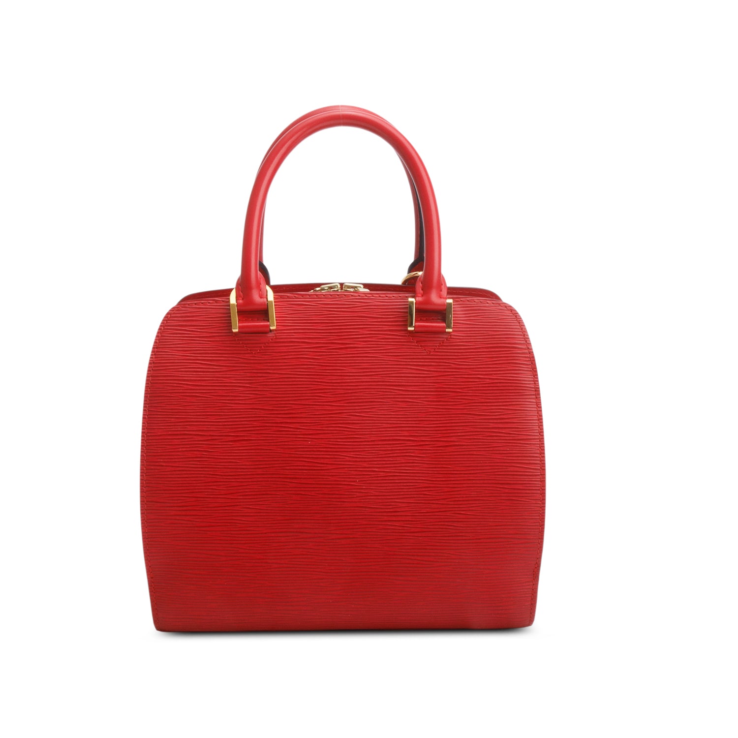 Louis Vuitton Red Epi Leather Pont-Neuf