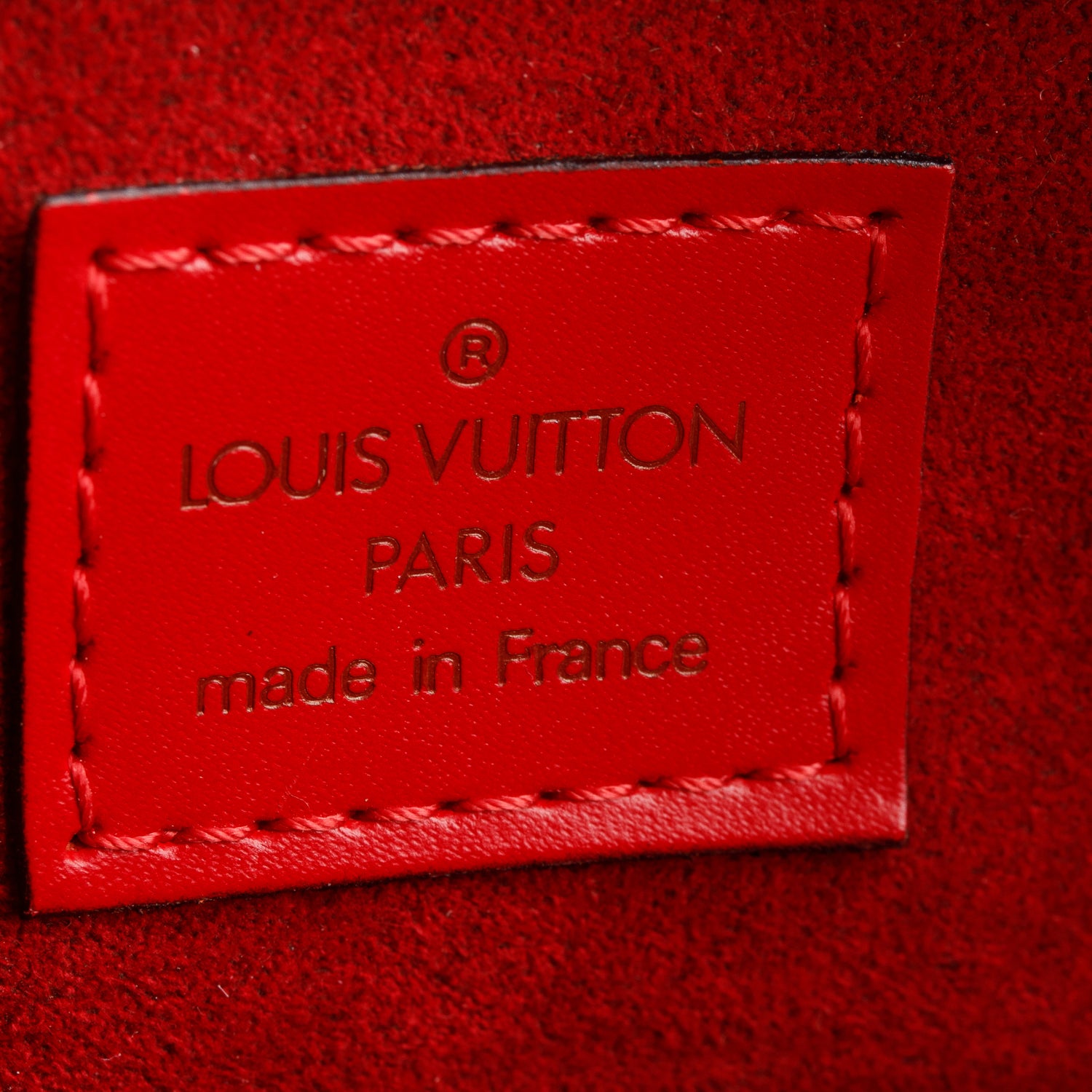 Louis Vuitton Red Epi Leather Pont-Neuf