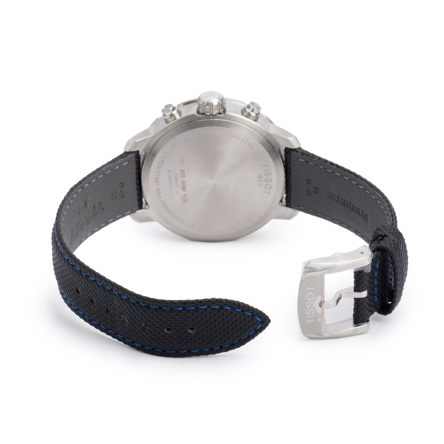 Tissot Stainless Steel Quickster 42 MM Chronograph Quartz Watch White Dial w/ Box