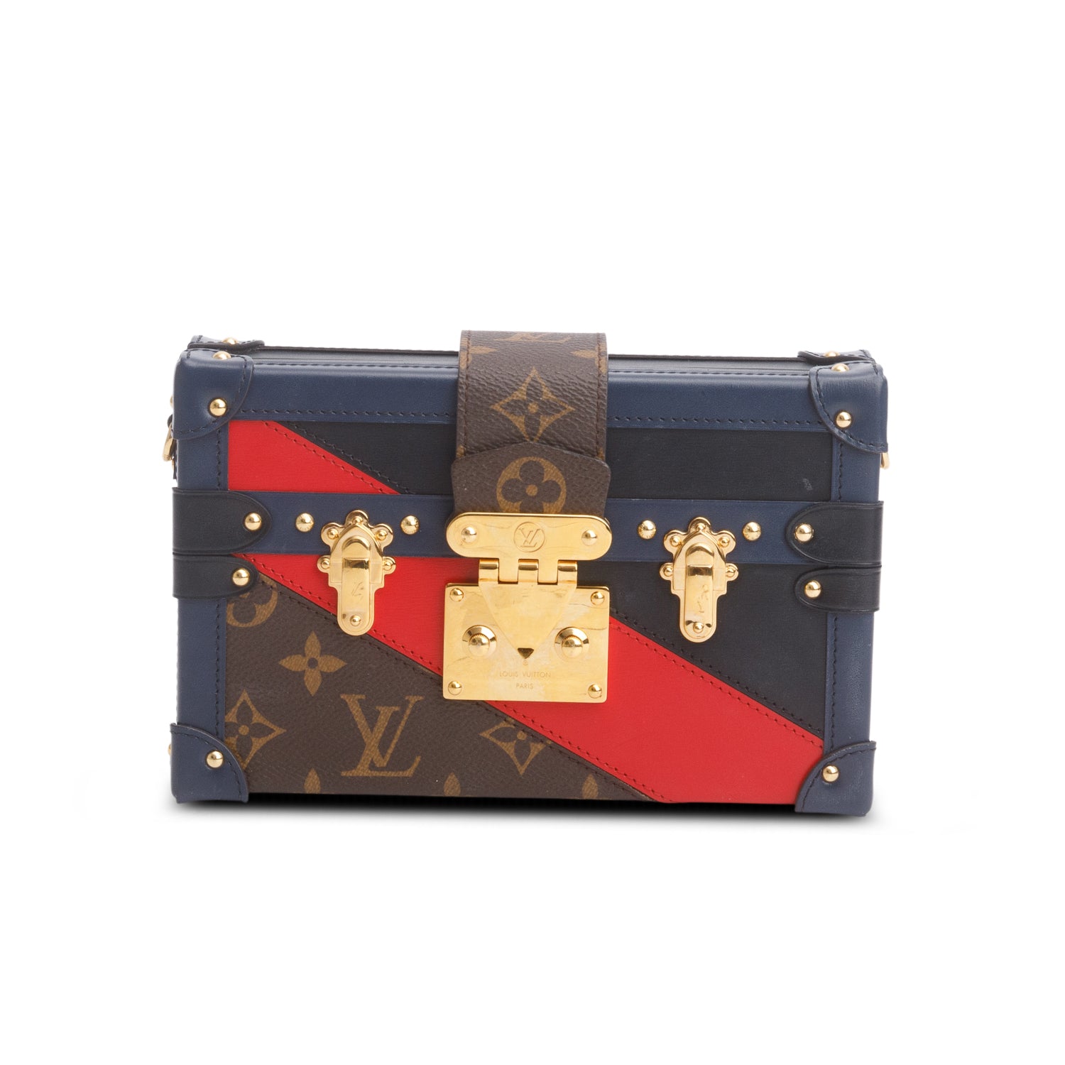 Louis Vuitton Monogram Malletage Print Petite Maile w/ Strap