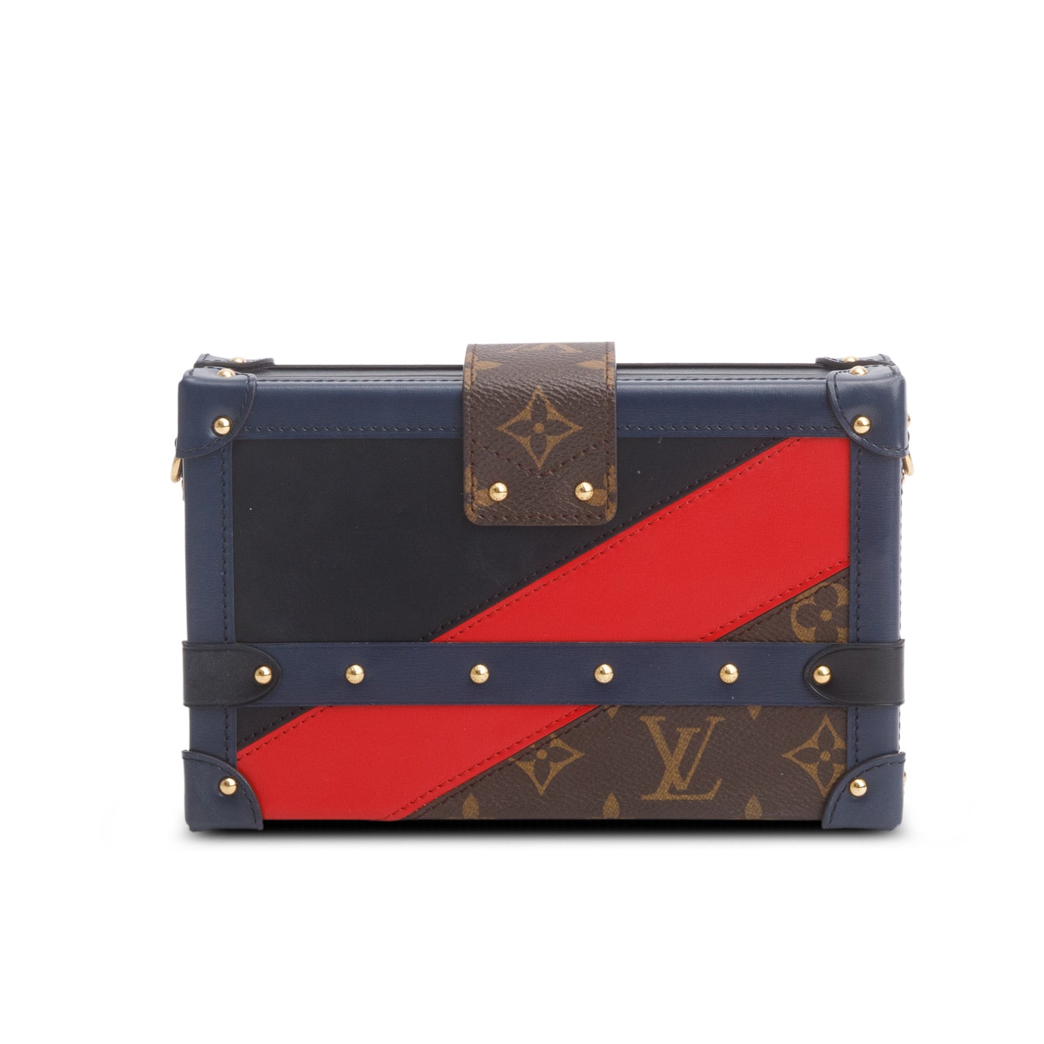 Louis Vuitton Monogram Malletage Print Petite Maile w/ Strap