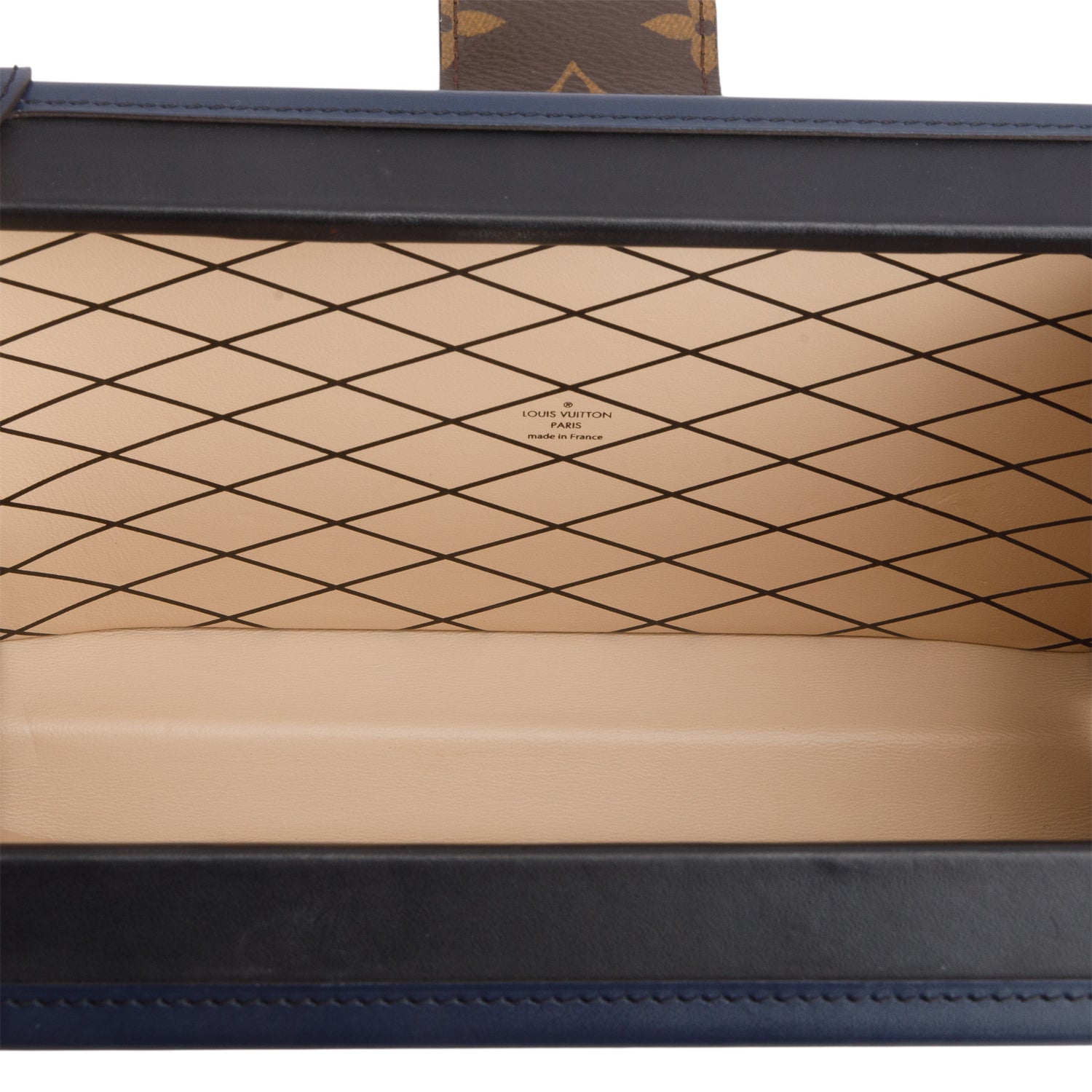 Louis Vuitton Monogram Malletage Print Petite Maile w/ Strap