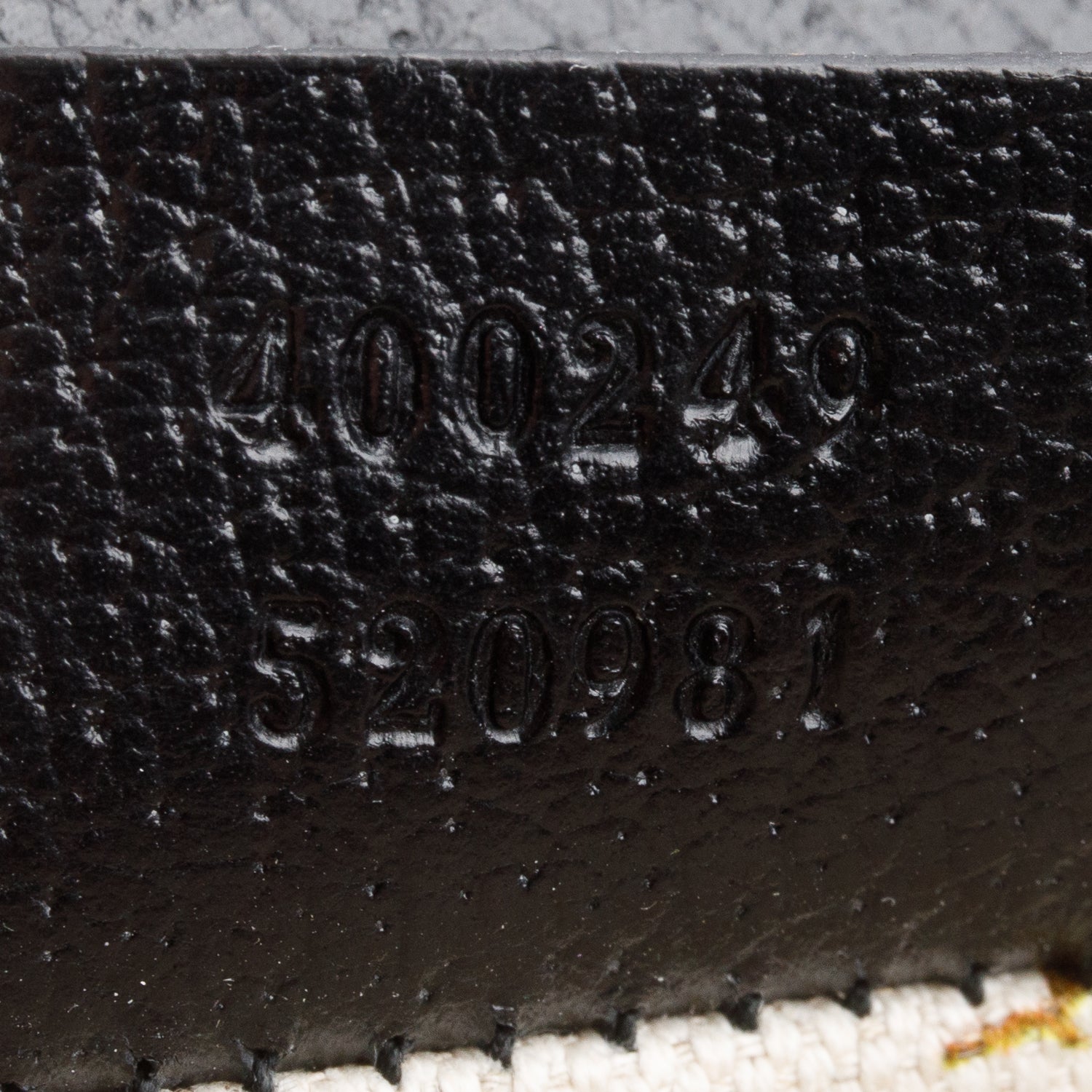 Gucci Black GG Dollar Calfskin Web Medium Dionysus Shoulder Bag