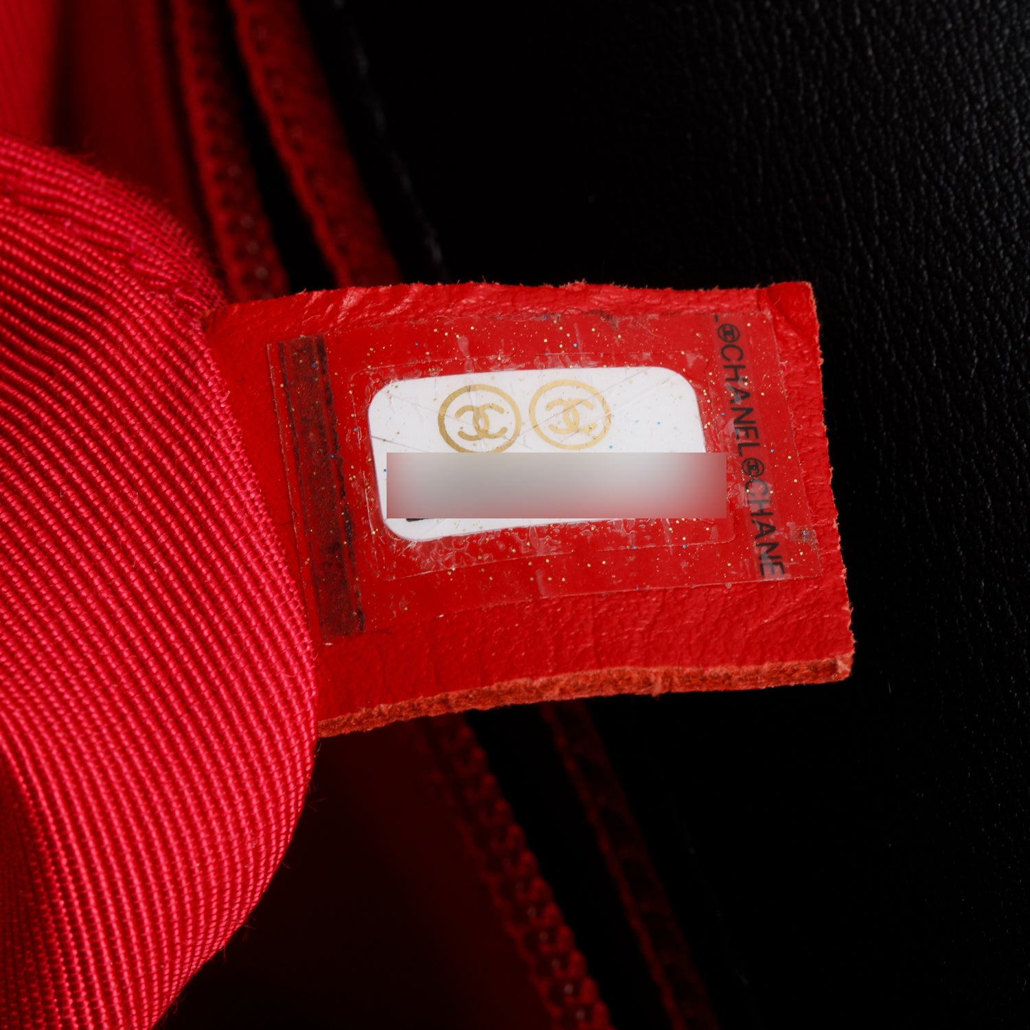 Chanel Black Calfskin Quilted Medium Enchained Flap w/ Box & Authenticity Card