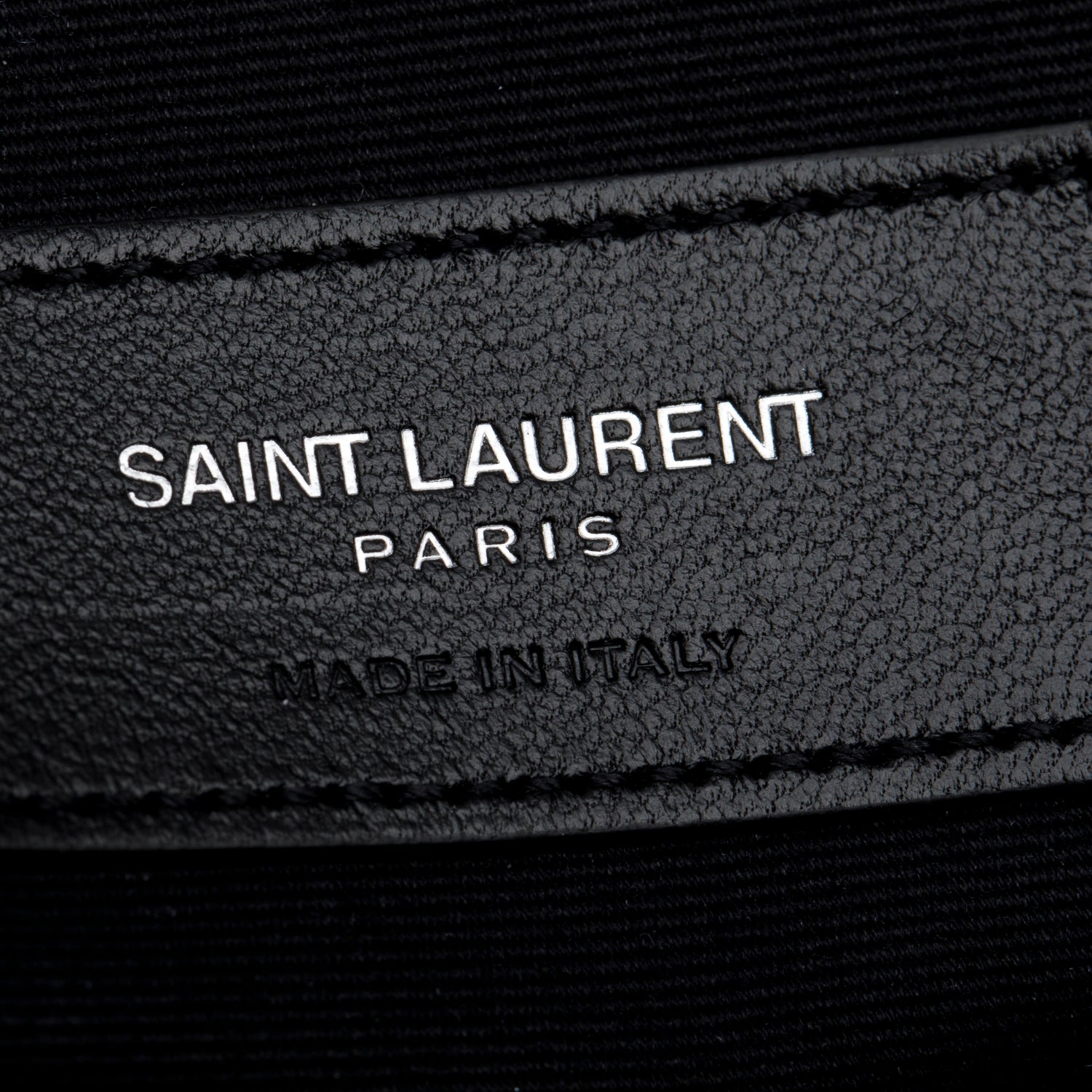 Saint Laurent Black Lambskin Cassandre Matelasse Document Holder w/ Box