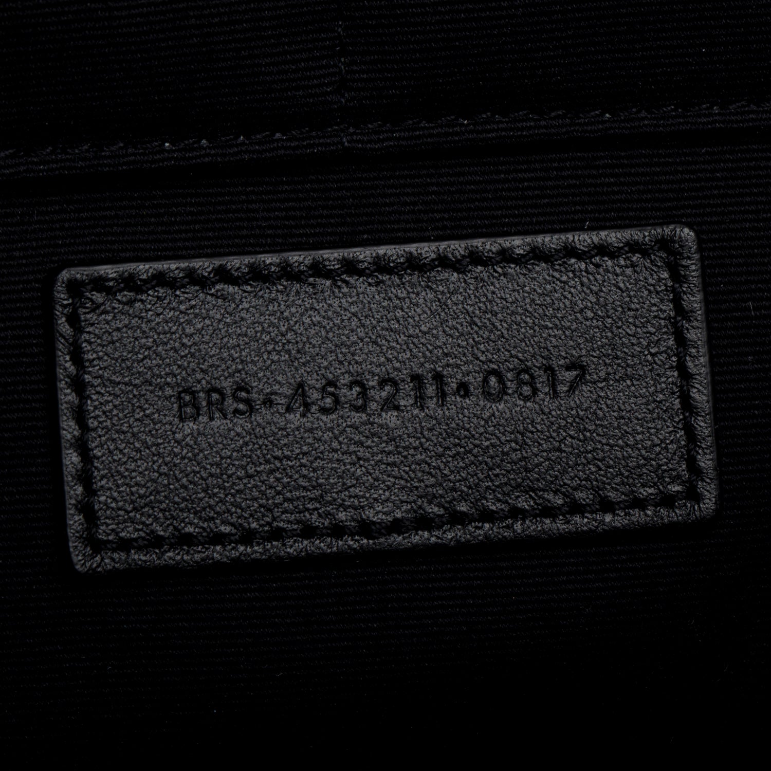 Saint Laurent Black Lambskin Cassandre Matelasse Document Holder w/ Box