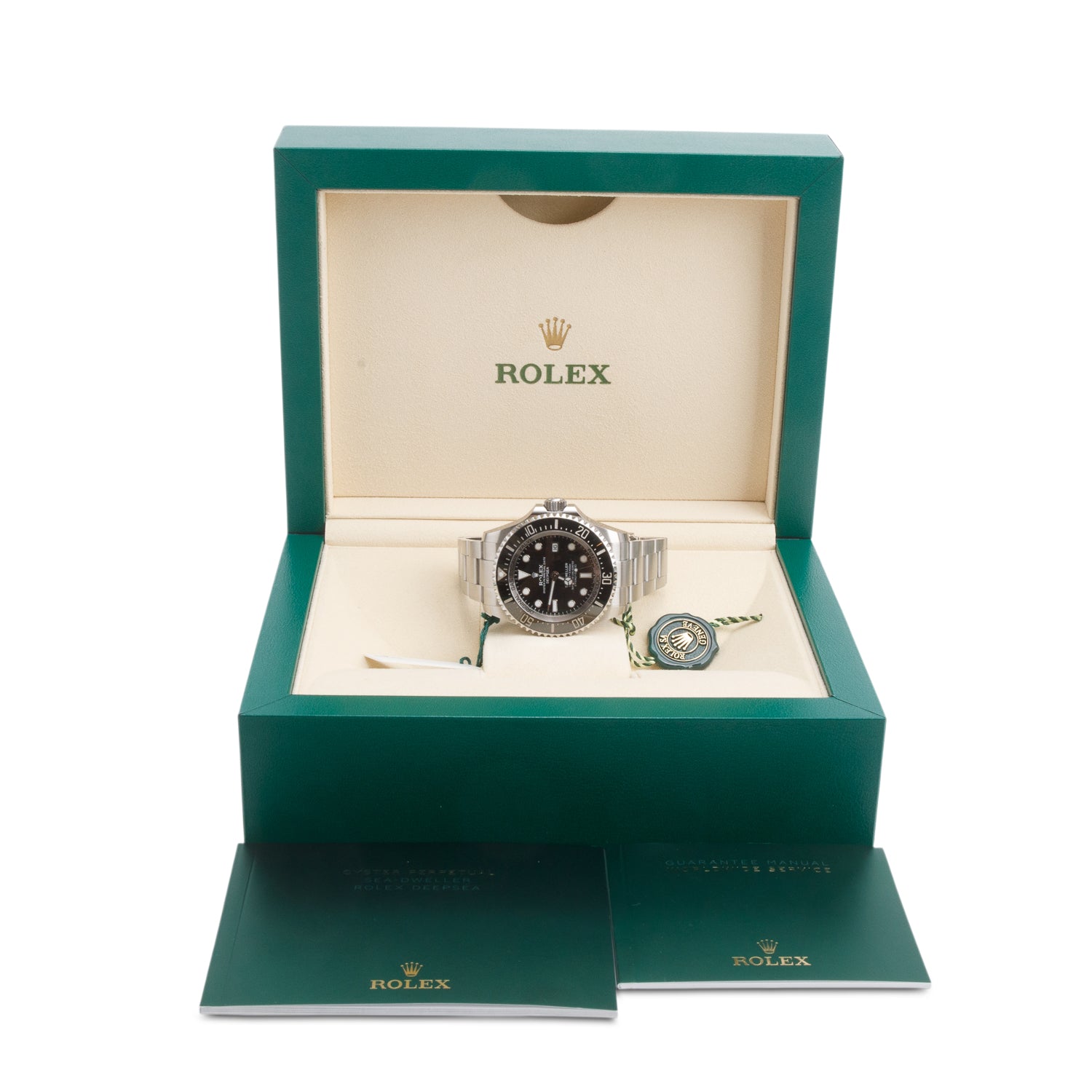 Rolex Stainless Steel Sea-Dweller Deepsea 44 MM Automatic Watch 126660 w/ Box & Papers