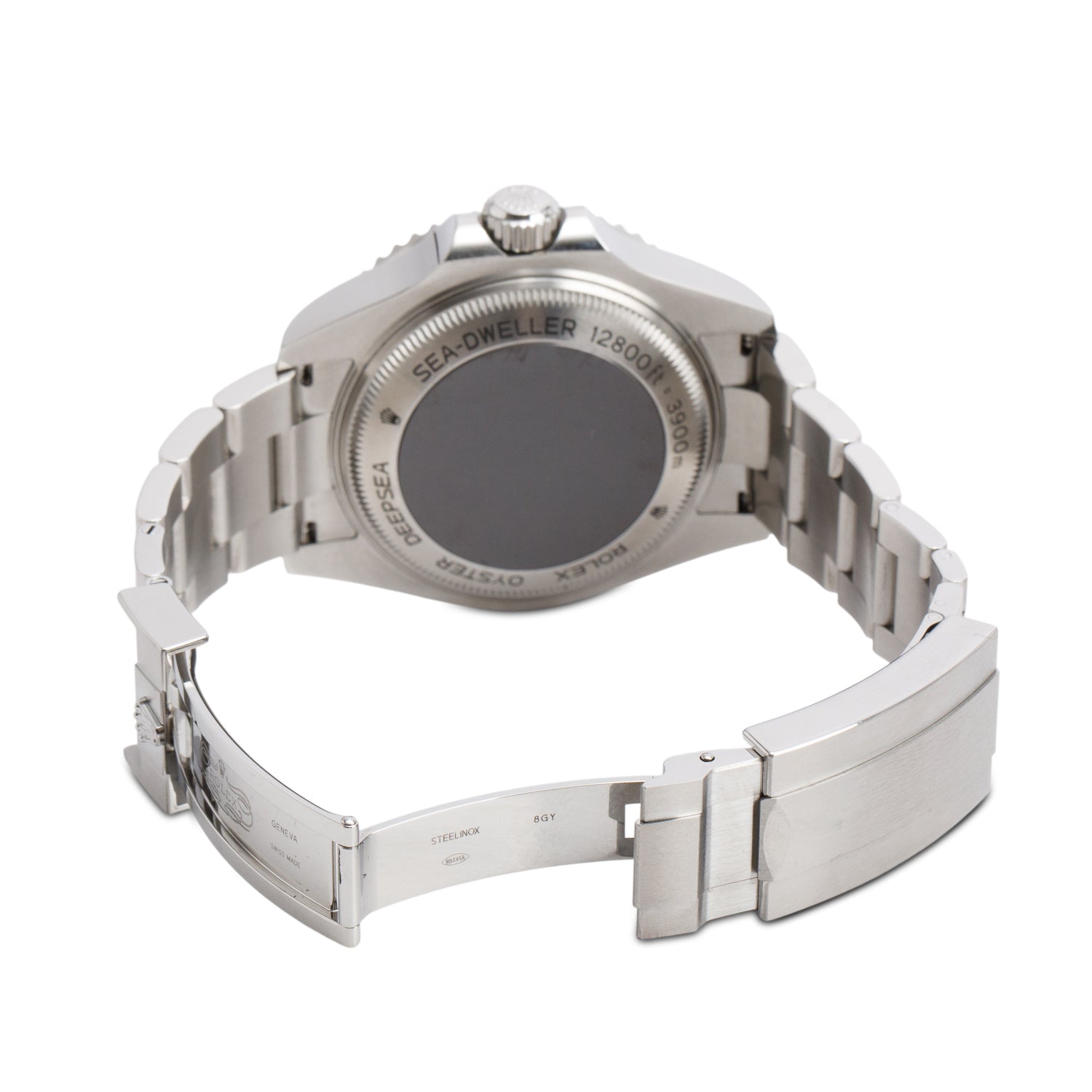 Rolex Stainless Steel Sea-Dweller Deepsea 44 MM Automatic Watch 126660 w/ Box & Papers