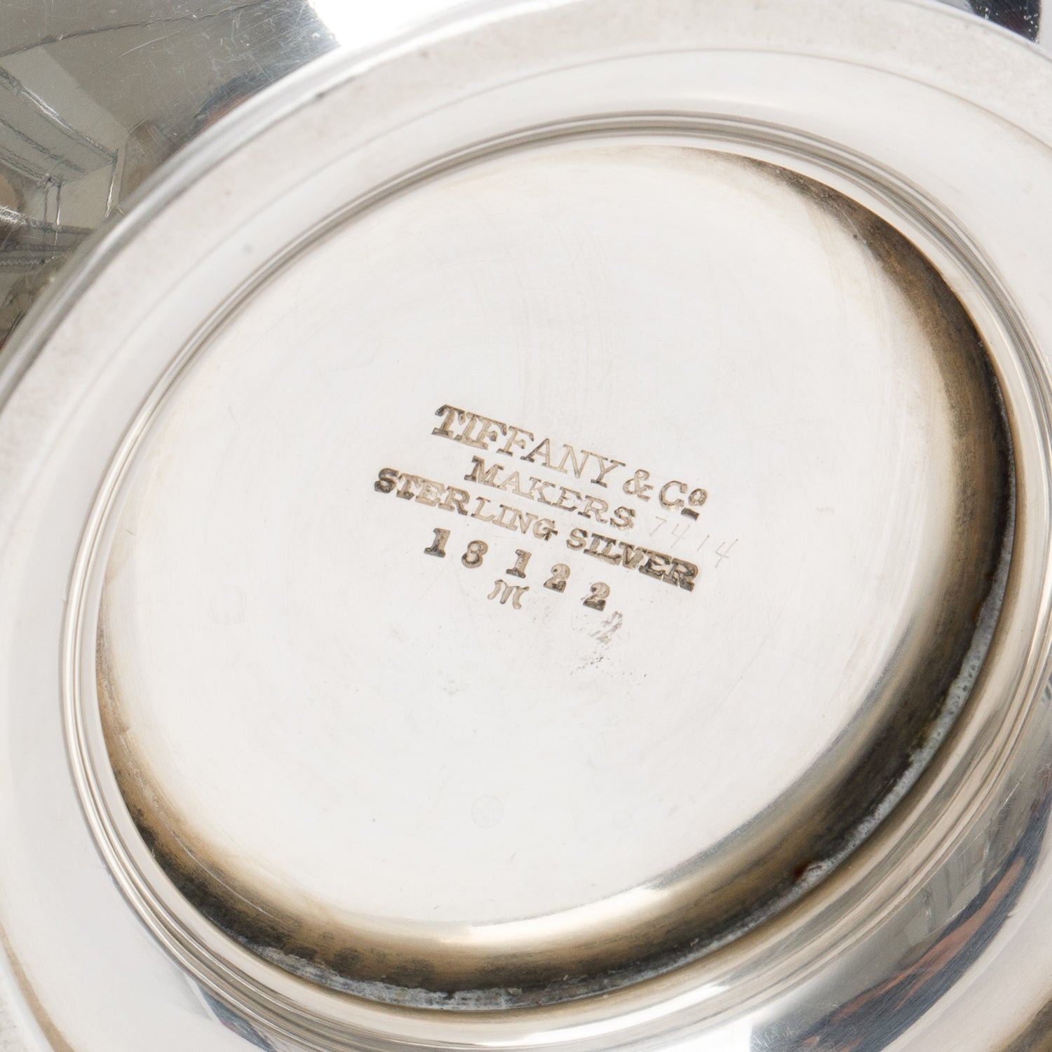 Tiffany & Co. Sterling Silver Makers Creamer Bowl