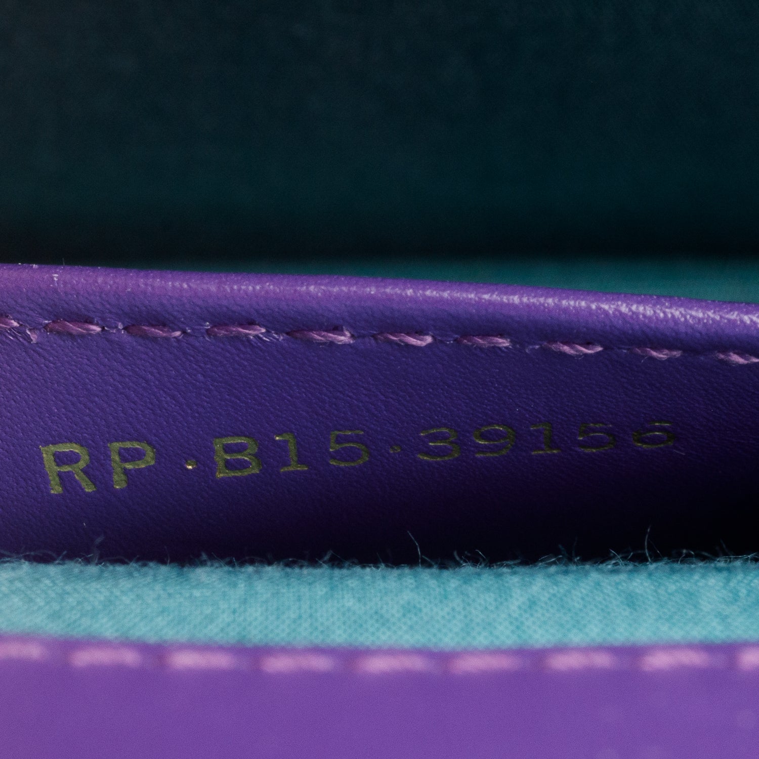 Bulgari Purple Calfskin Serpenti Forever Crossbody Bag