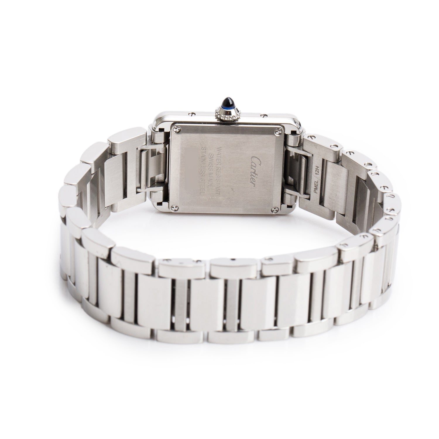 Cartier 2025 Stainless Steel Tank Must de Cartier Quartz Watch, Small Model 4322 w/ Box & Papers