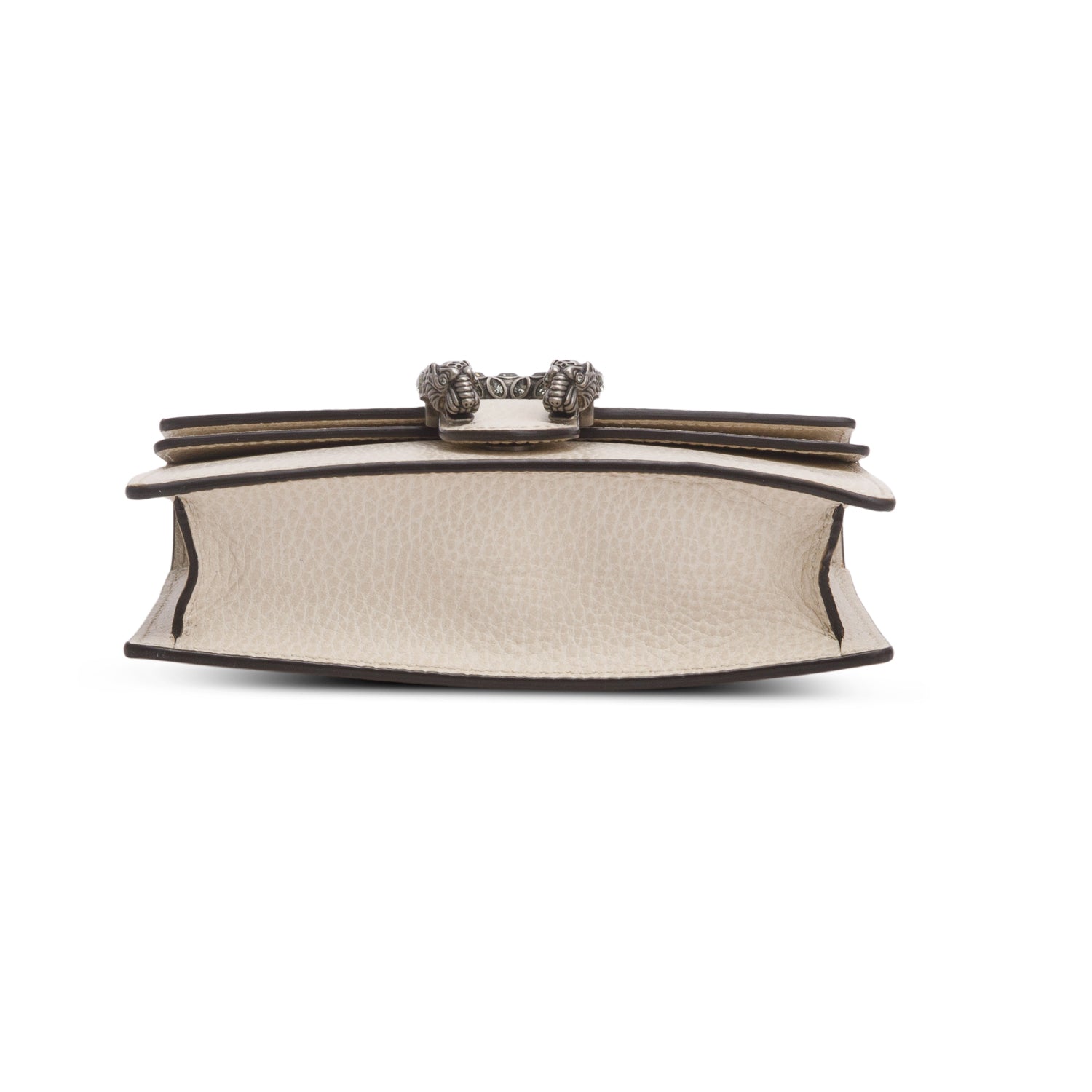 Gucci Cream Calfskin Leather Super Mini Dionysus Bag