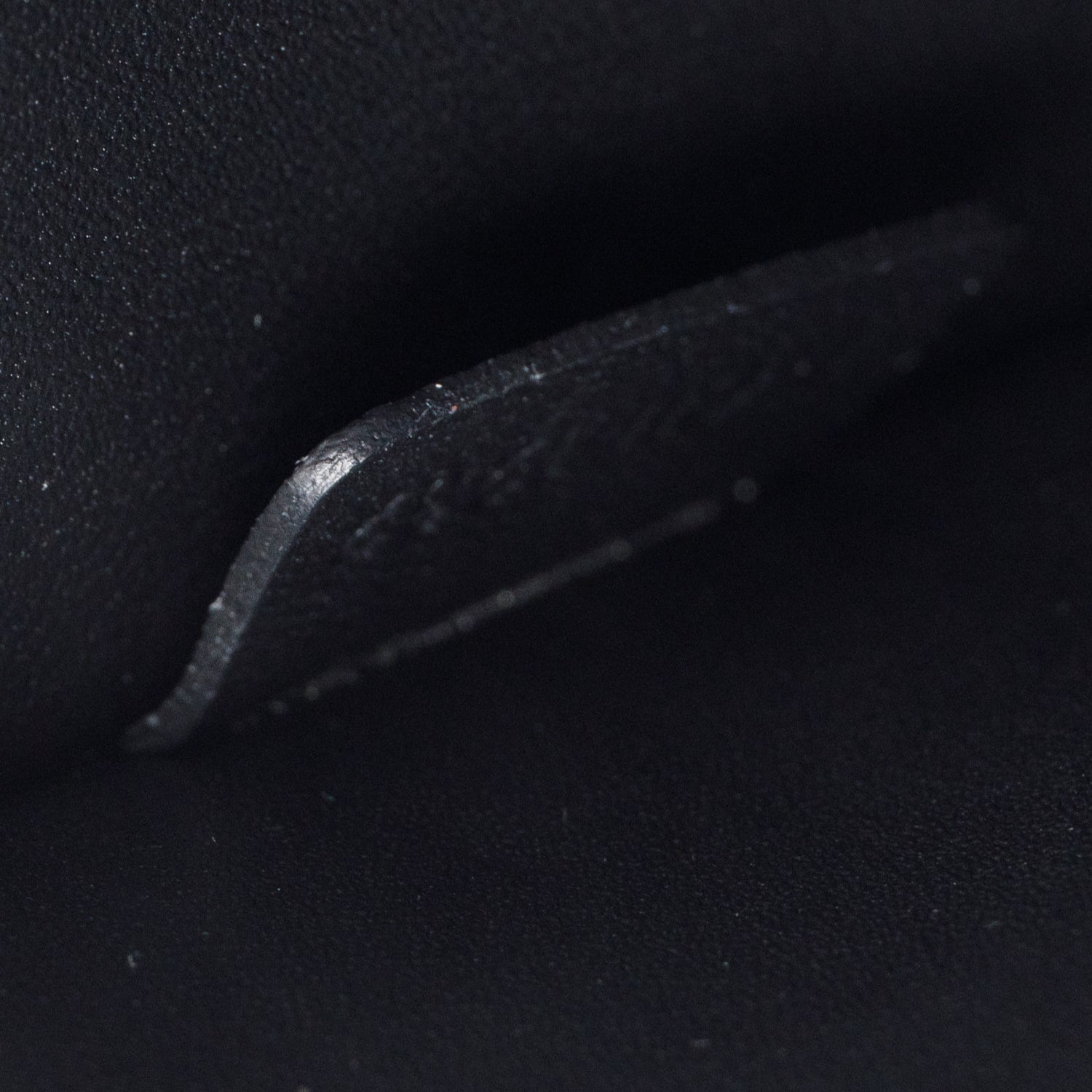 Celine 2022 Black Shiny Calfskin Triomphe Claude Shoulder Bag