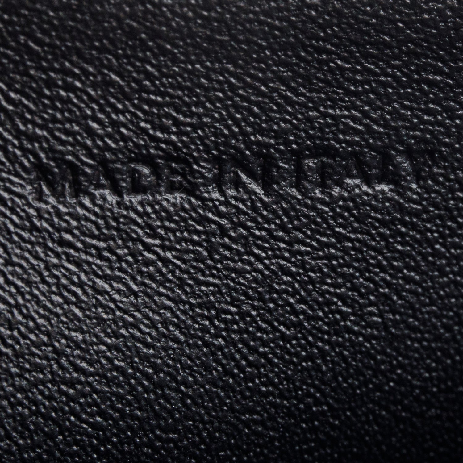 Celine 2022 Black Shiny Calfskin Triomphe Claude Shoulder Bag