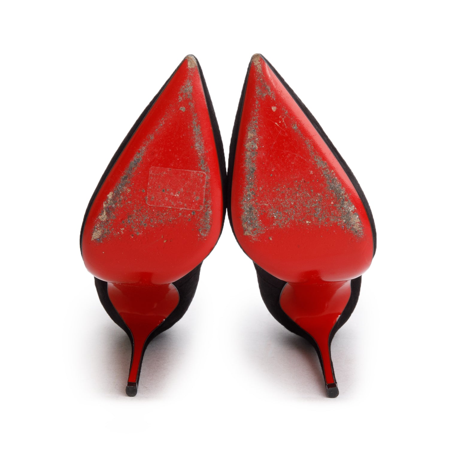 Christian Louboutin Black Veau Velours So Kate 120 Pumps, Size 36 w/ Box