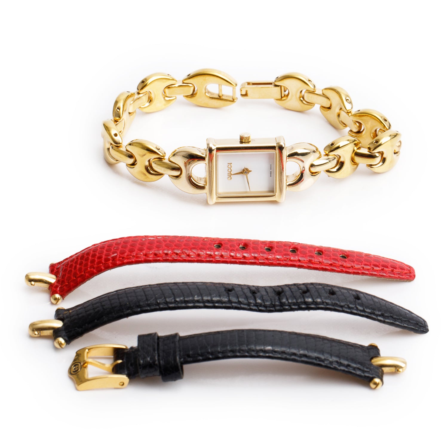 Gucci Gold-Plated Stainless Steel 1800 Series Watch