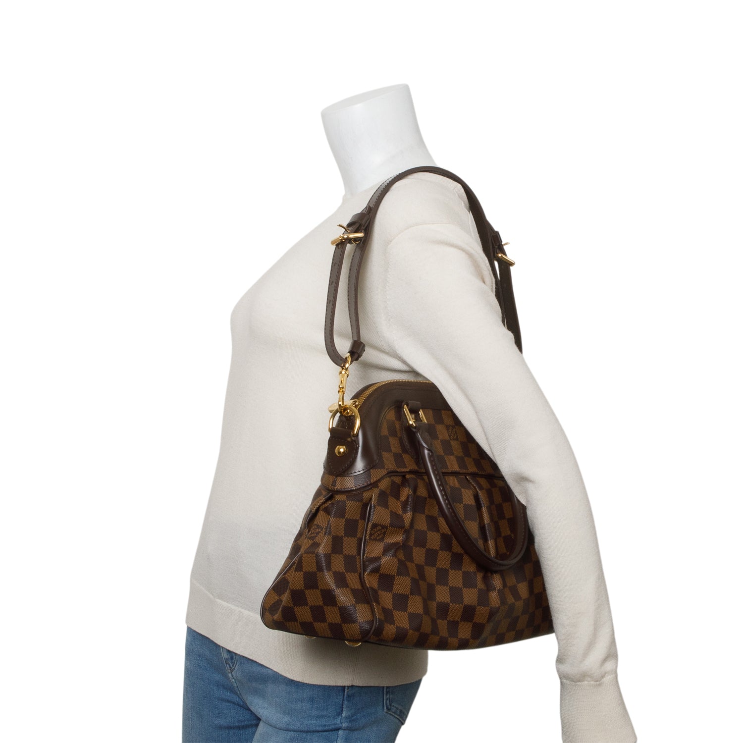 Louis Vuitton Damier Ebene Trevi PM w/ Strap