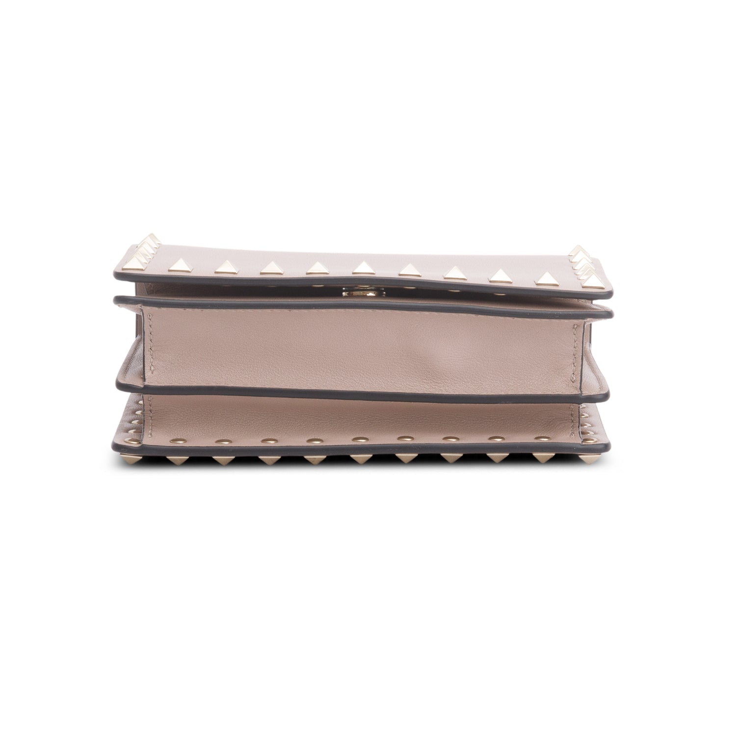 Valentino Pink Rockstud Wallet on Chain w/ Box