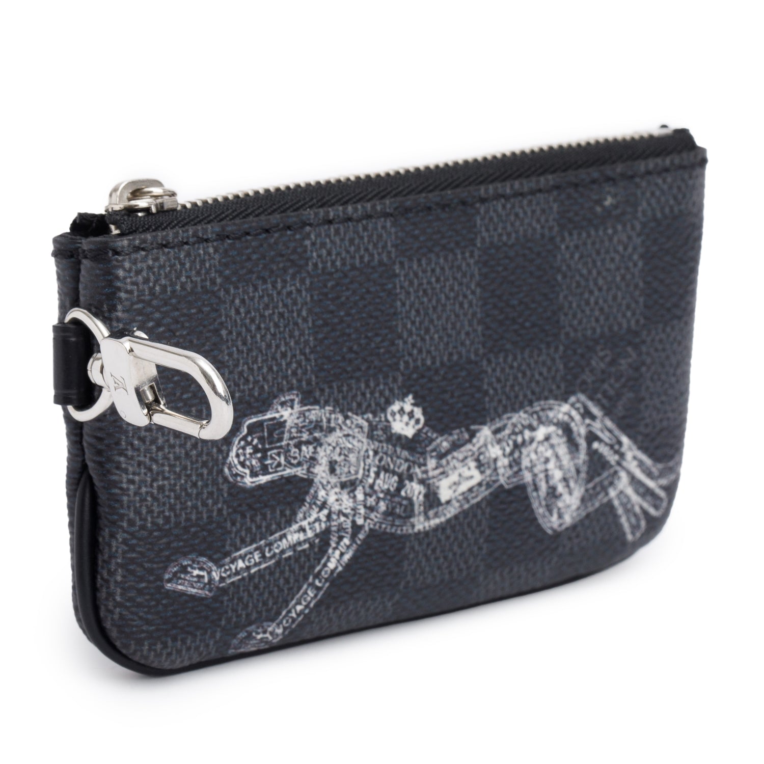 Louis Vuitton Damier Graphite Wild Animals Key Pouch