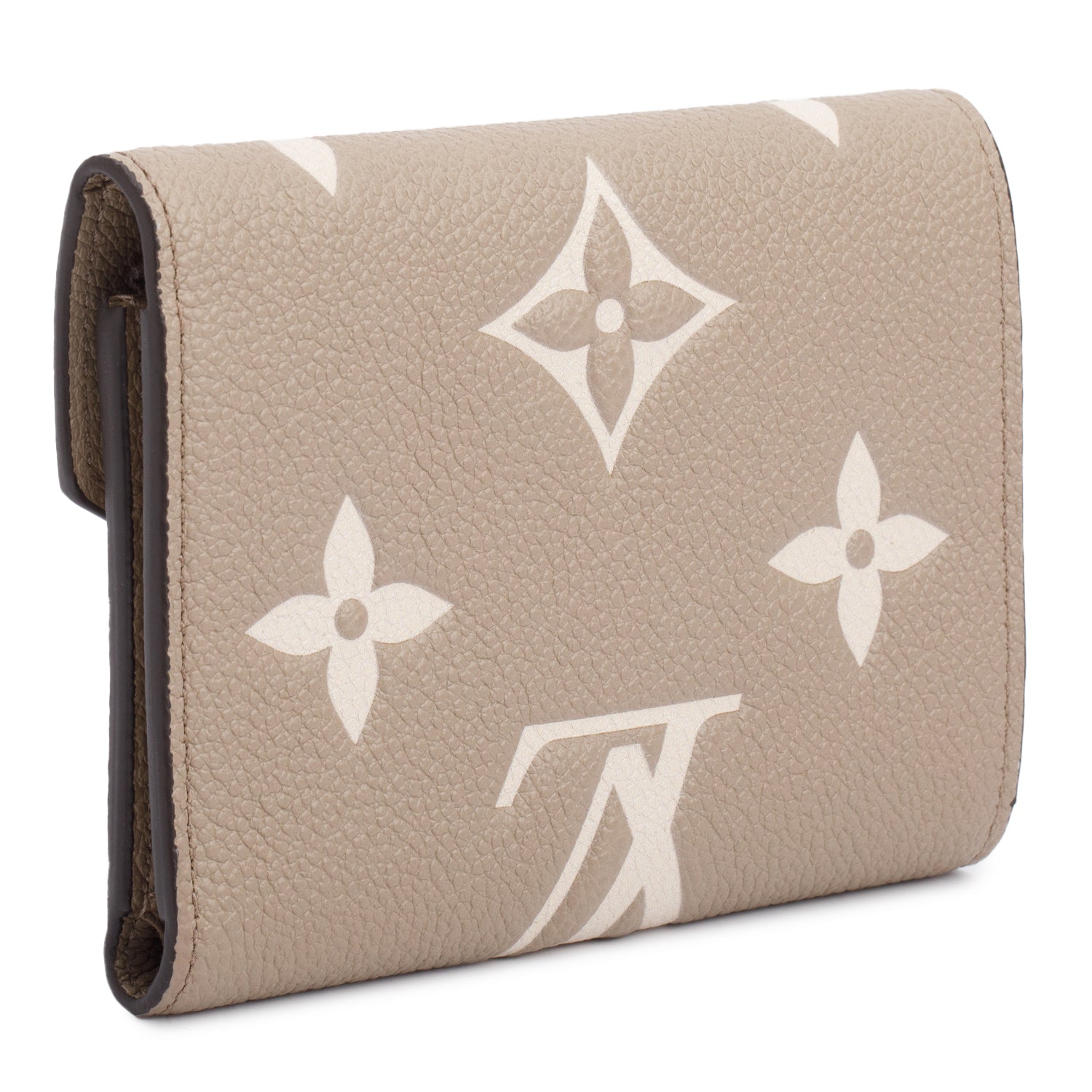 Louis Vuitton Grey Empreinte Monogram Giant Victorine Wallet