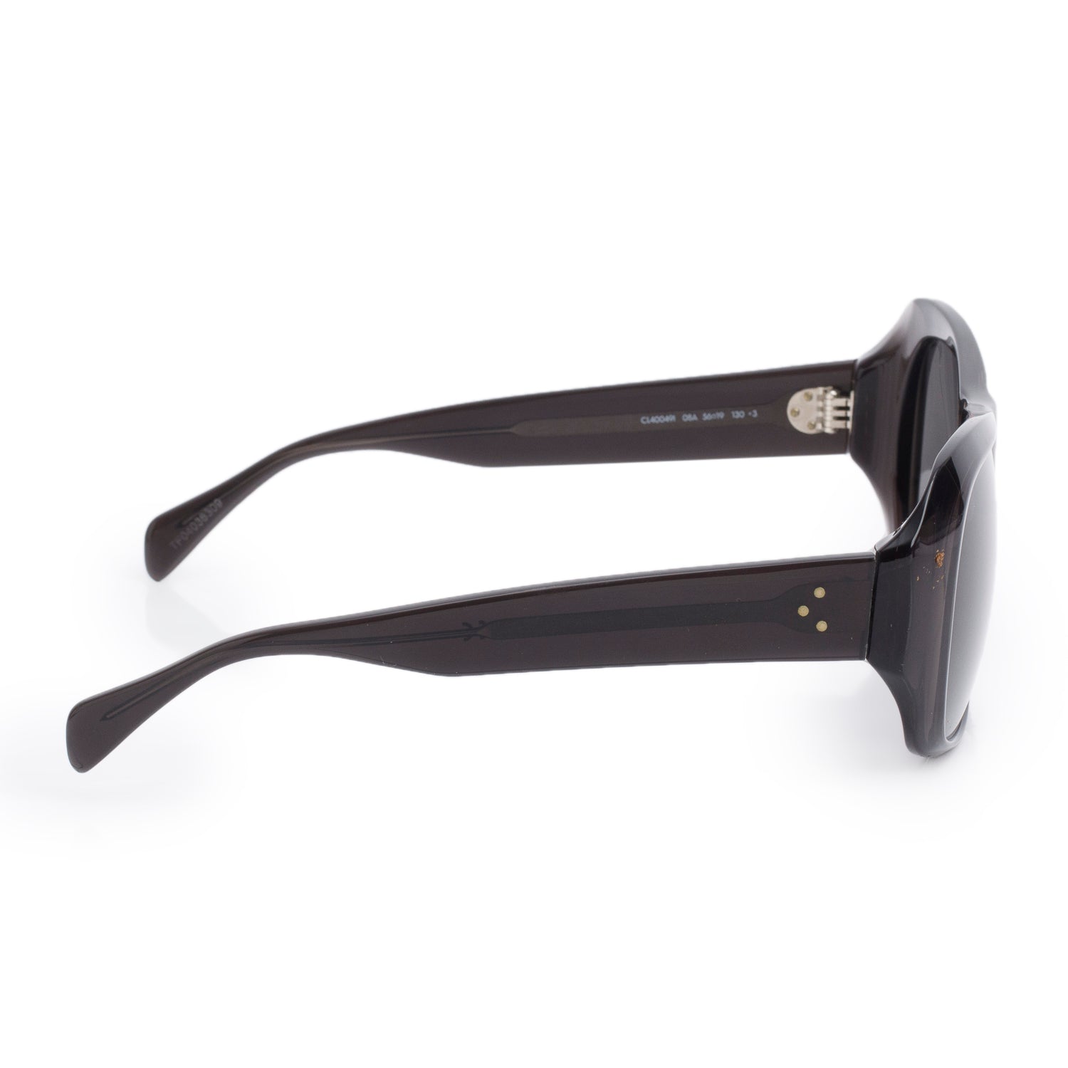 Celine CL40049I Black Acetate Square Sunglasses w/ Box & Case