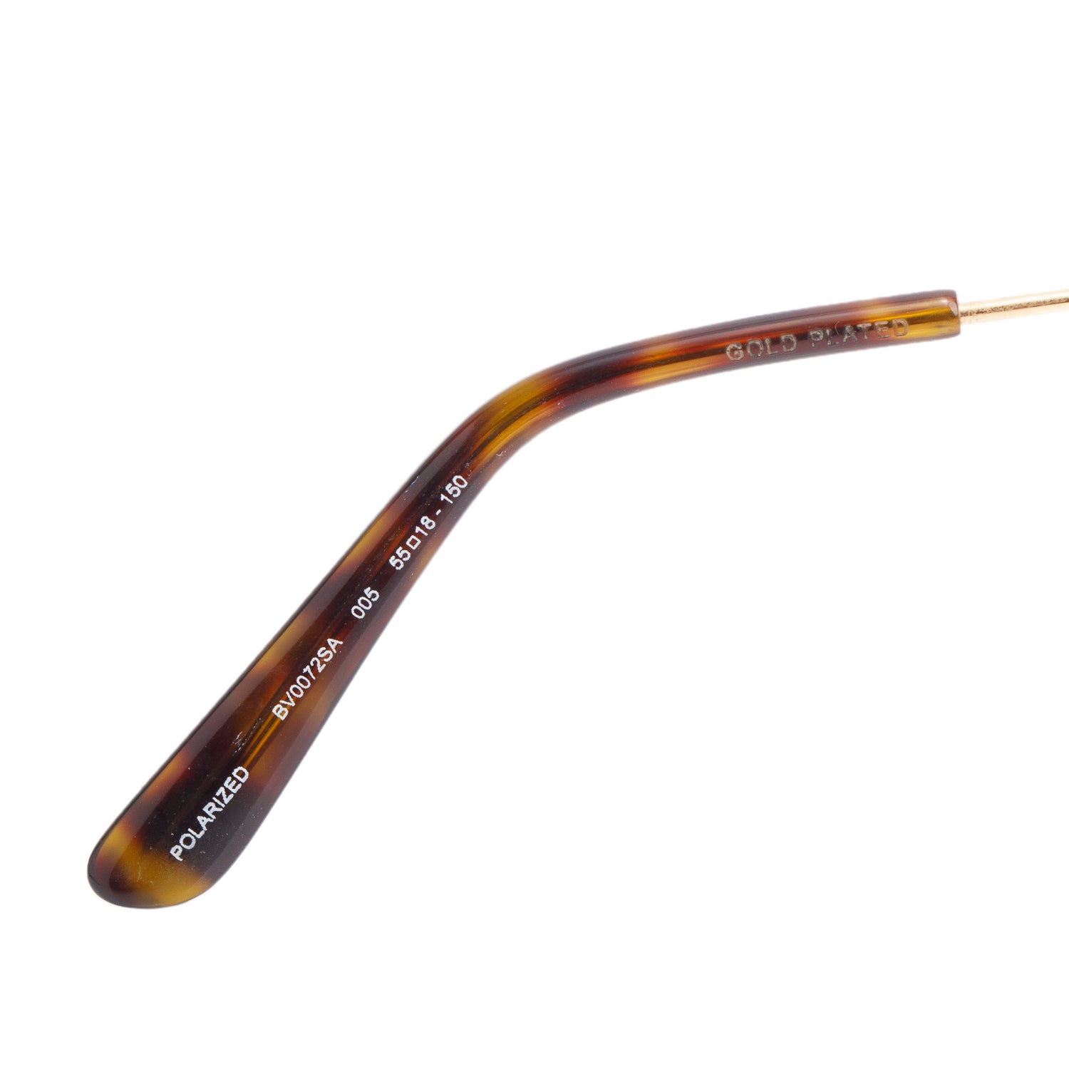 Bottega Veneta BV0072SA Havana Wayfafer Polarized Sunglasses w/ Box & Pouch