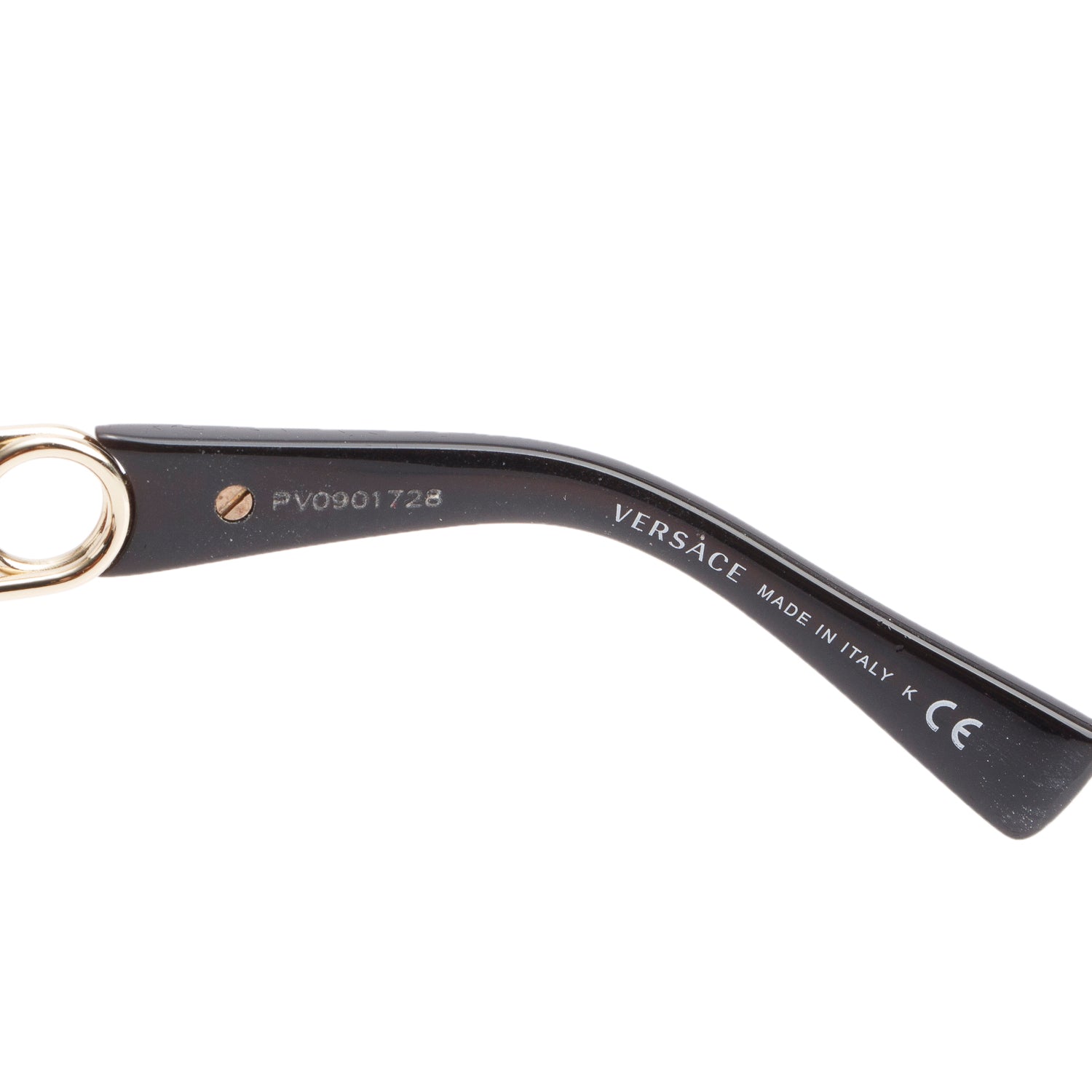 Versace 4411 Brown Havana Acetate Medusa Square Sunglasses w/ Box & Case