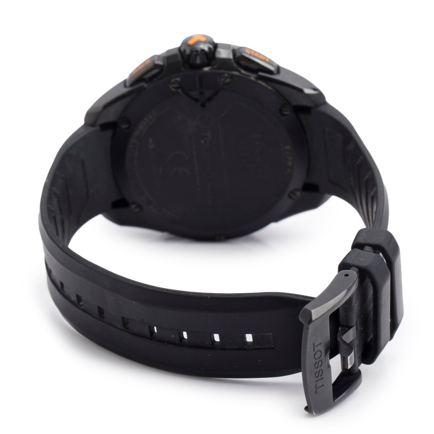 Tissot Black PVD Titanium T-Touch Connect Solar 47.5 MM Quartz Watch w/ Charger