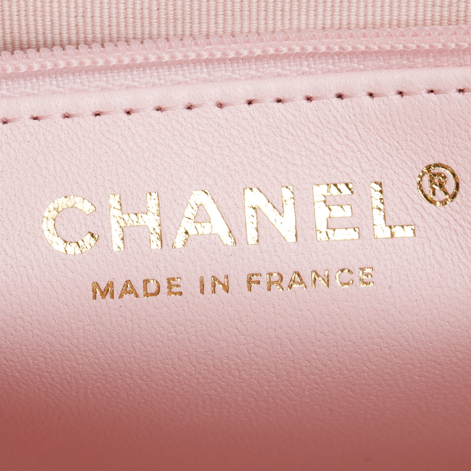 Chanel Pink Shiny Age Calfskin Quilted Nano Kelly Shopper