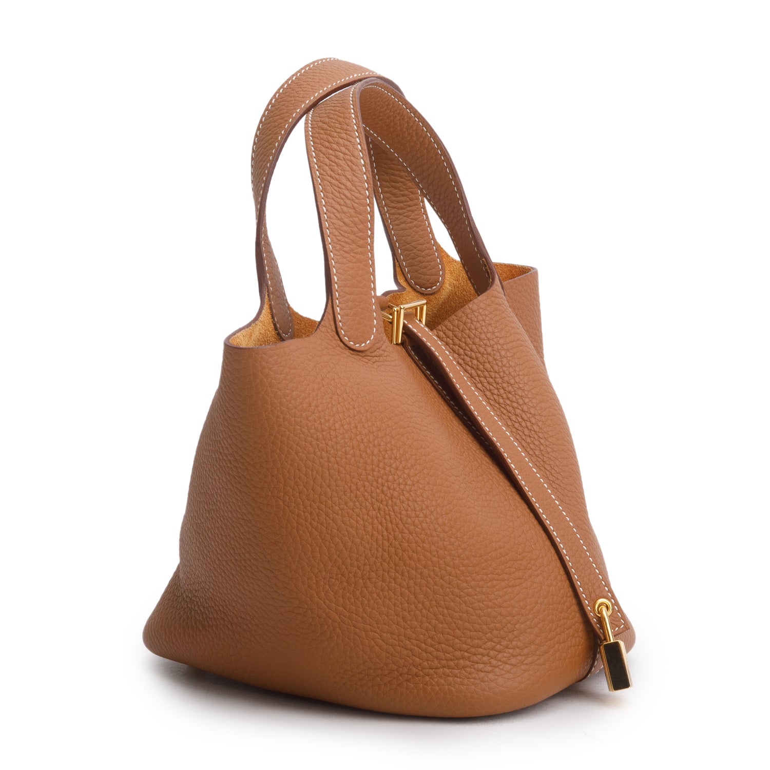 Hermes 2024 Gold Taurillon Clemence Picotin Lock 18