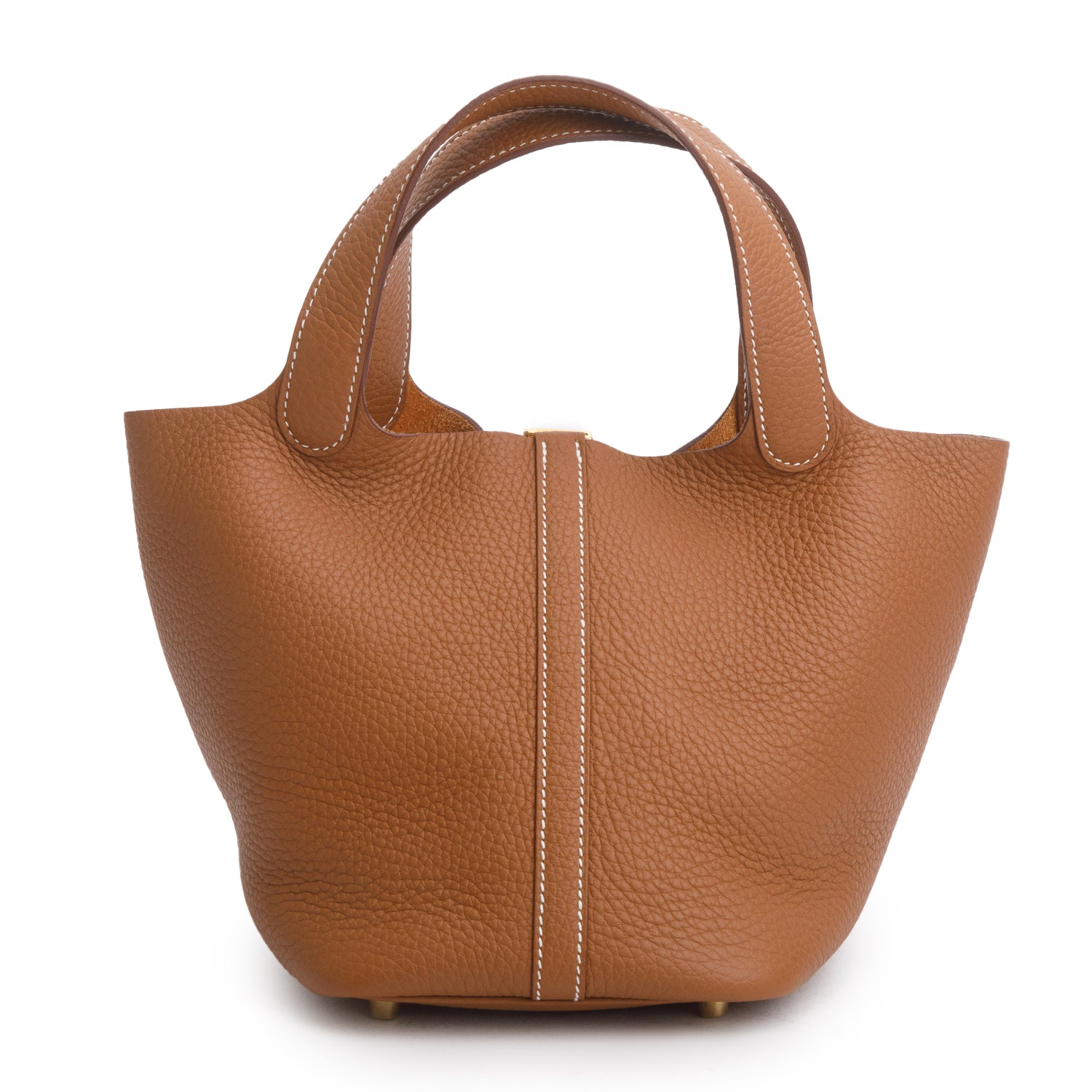 Hermes 2024 Gold Taurillon Clemence Picotin Lock 18