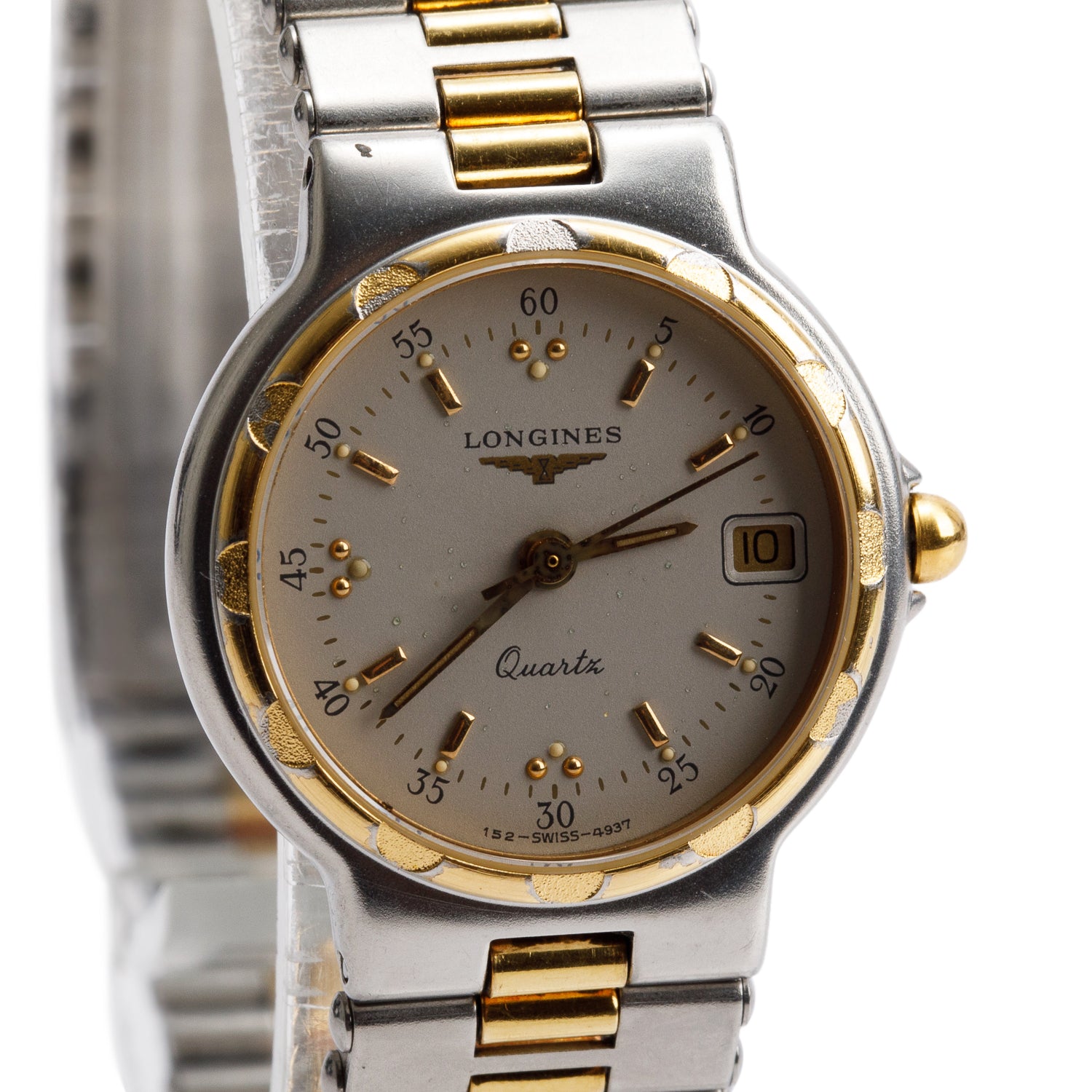 Longines Vintage Two-Tone Stainless Steel Conquest 24 MM Quartz Watch