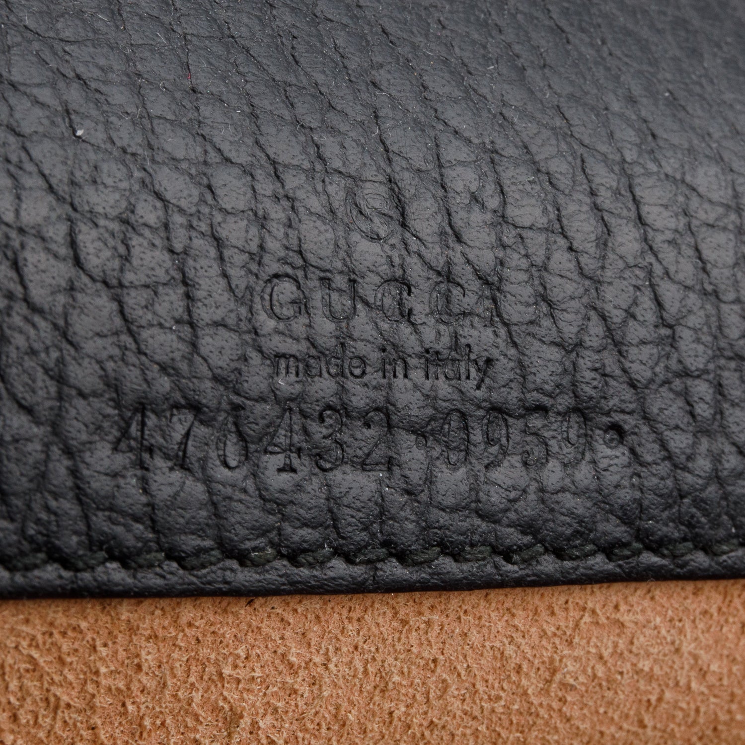 Gucci Black Dollar Calfskin Crystal Super Mini Dionysus Shoulder Bag w/ Box