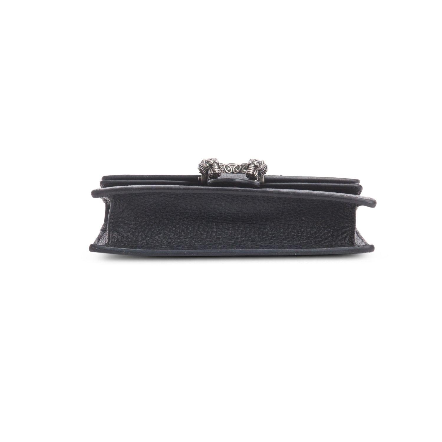 Gucci Black Dollar Calfskin Crystal Super Mini Dionysus Shoulder Bag w/ Box