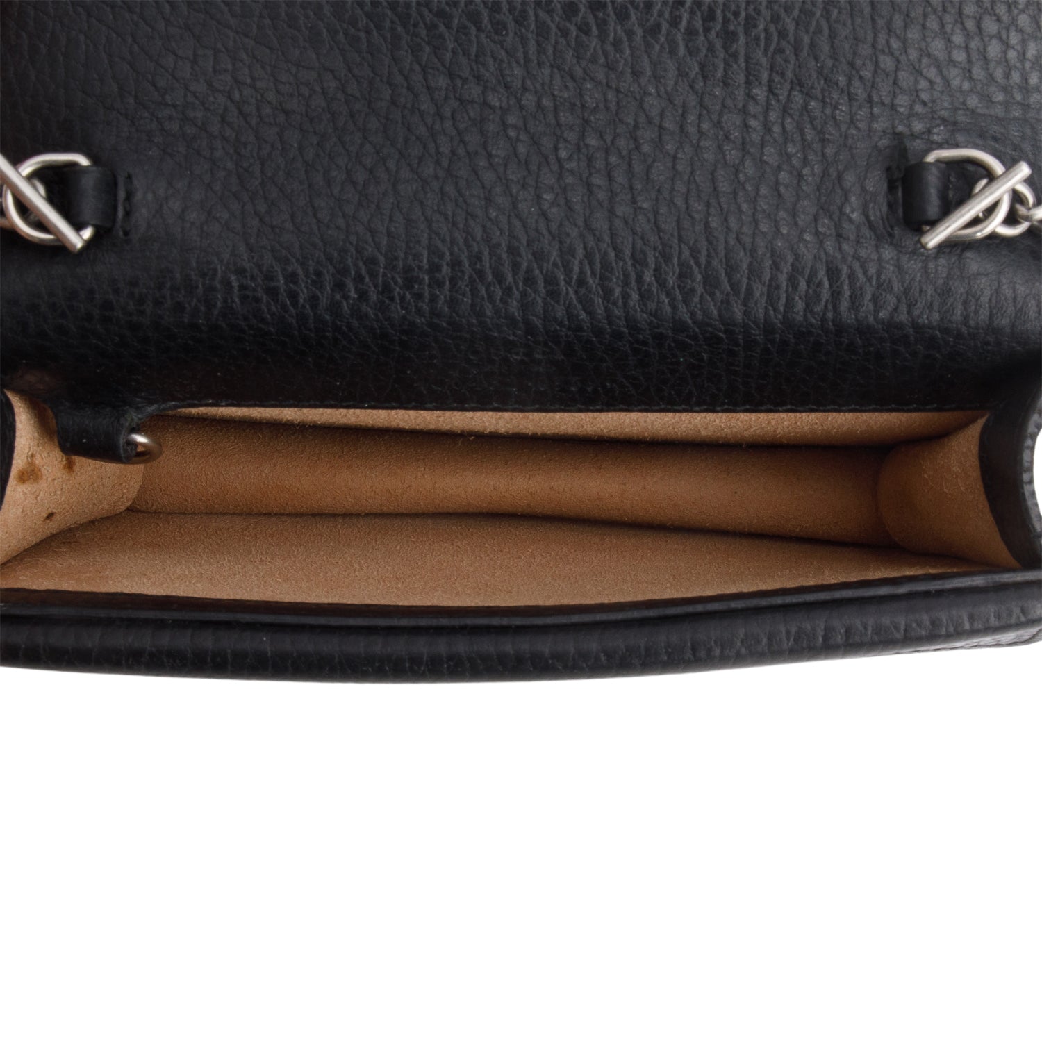 Gucci Black Dollar Calfskin Crystal Super Mini Dionysus Shoulder Bag w/ Box