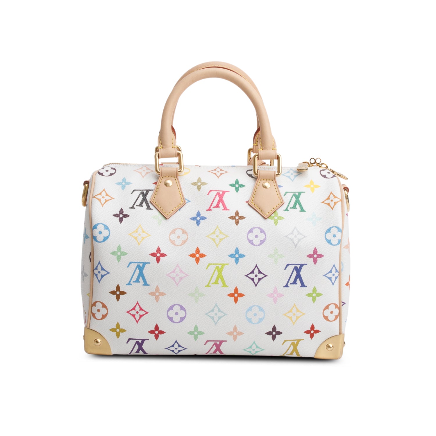 Louis Vuitton Monogram Multicolor LV x TM Speedy Bandouliere 25