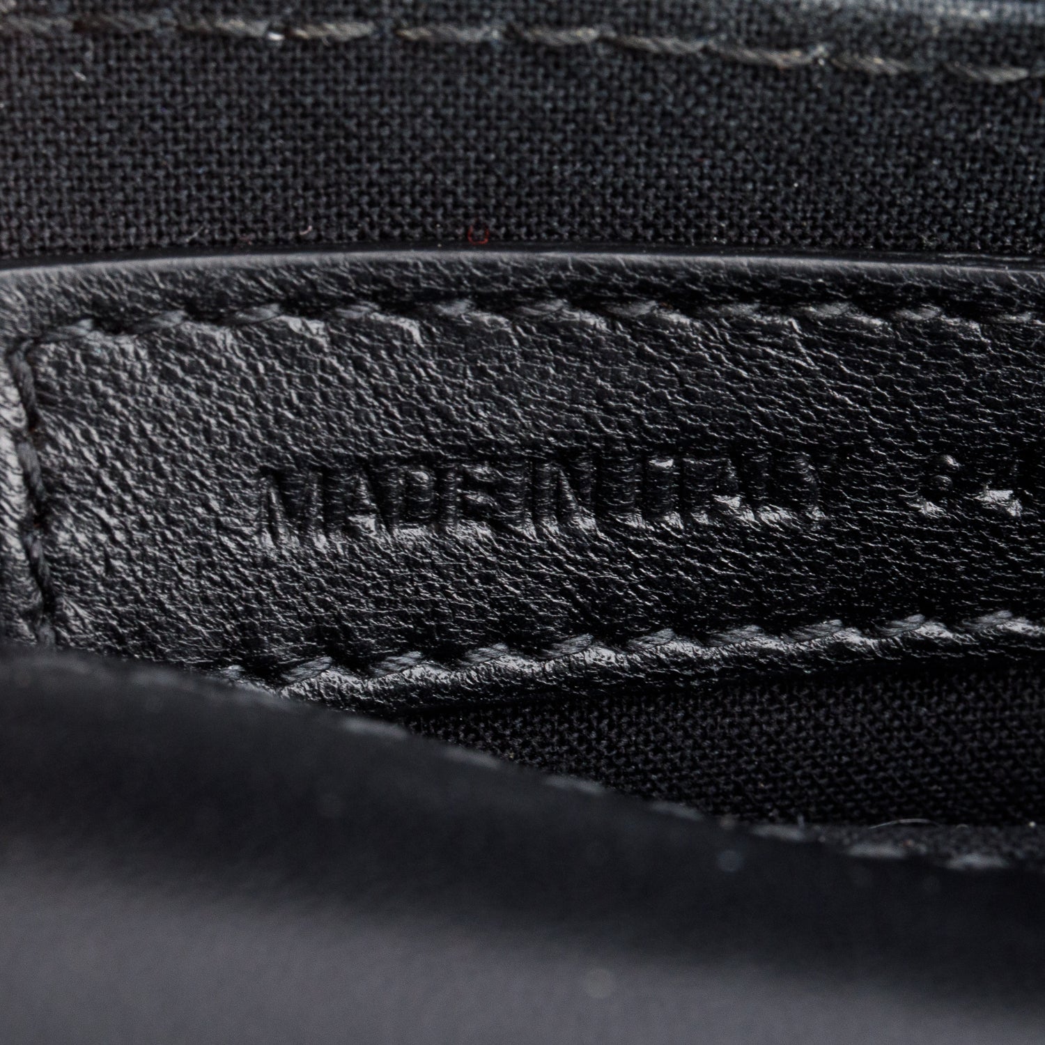 Balenciaga Black Shiny Calfskin Croc Embossed B.Dot Flap Bag w/ Strap