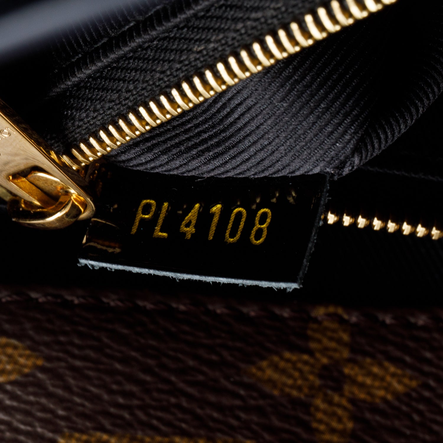 Louis Vuitton Black Patent Calfskin Monogram Cherrywood PM w/ Strap