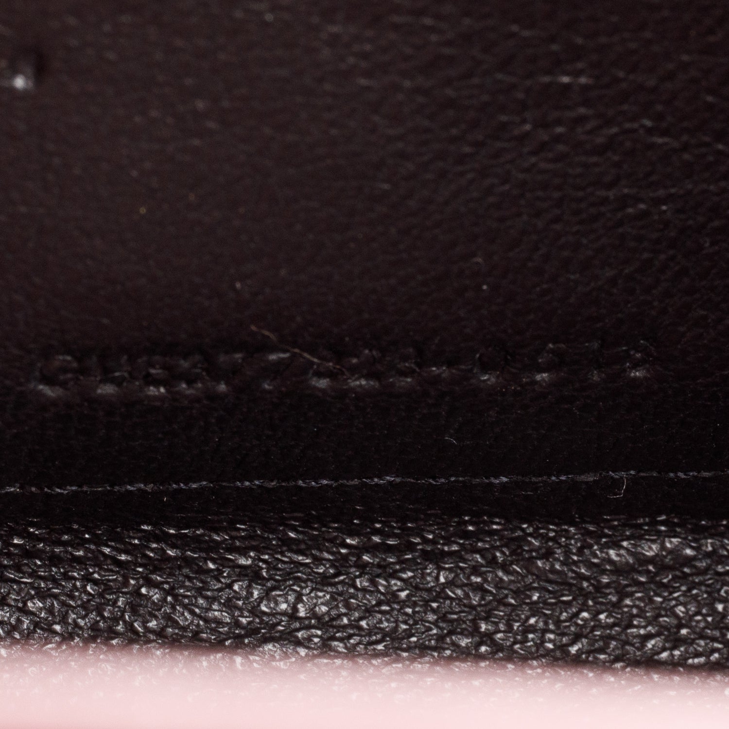 Saint Laurent Pink Grain De Poudre Cassandre Envelope Chain Wallet