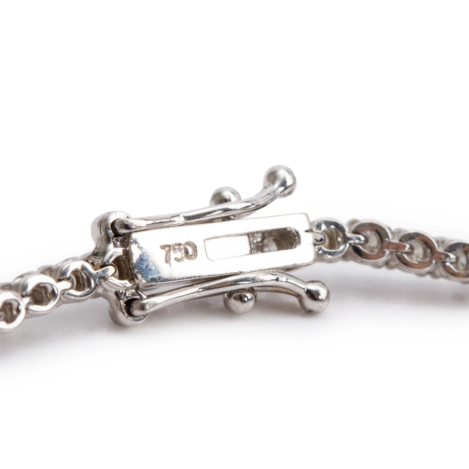 18k White Gold 2.16 tcw. Diamond Tennis Bracelet