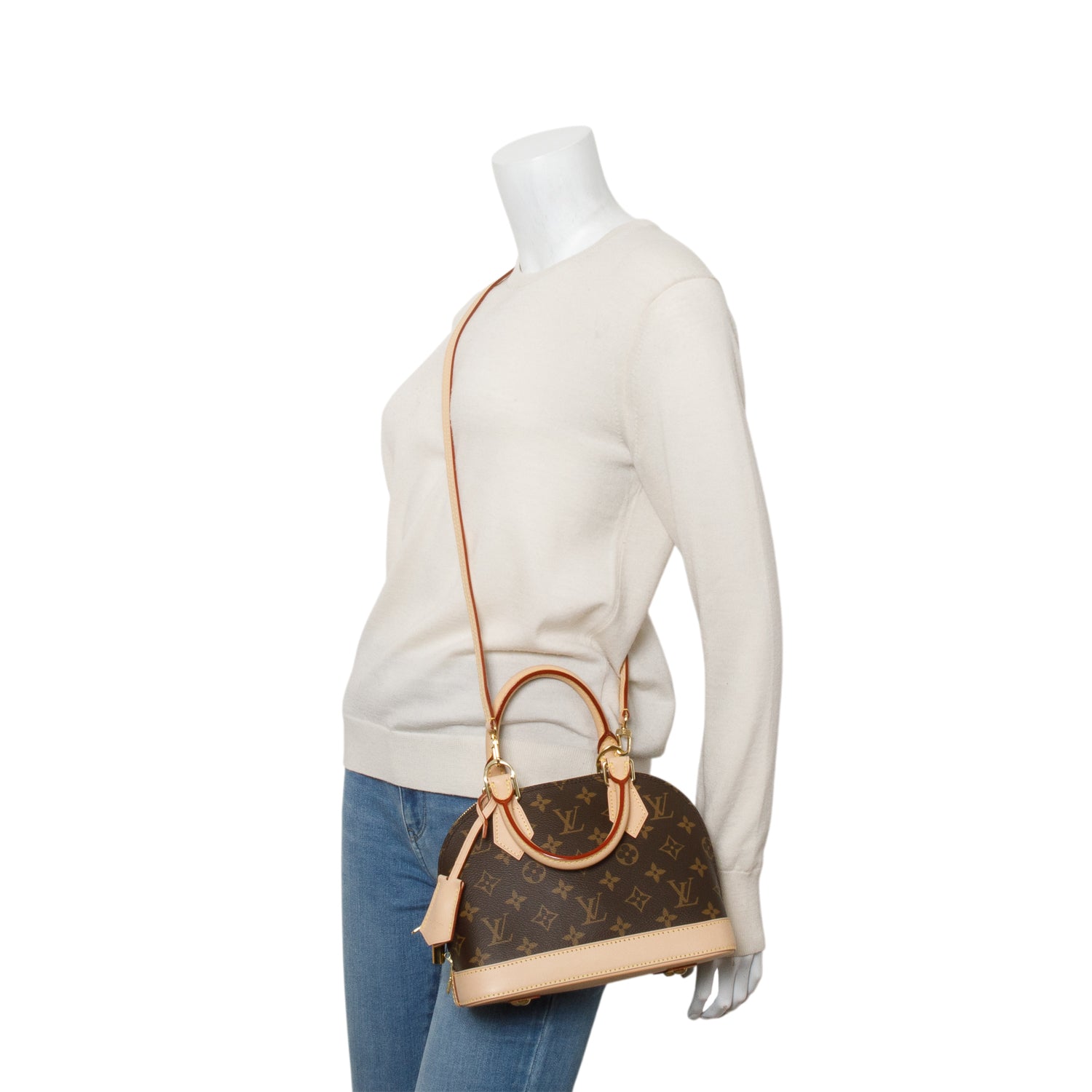 Louis Vuitton 2021 Monogram Alma BB w/ Box & Strap