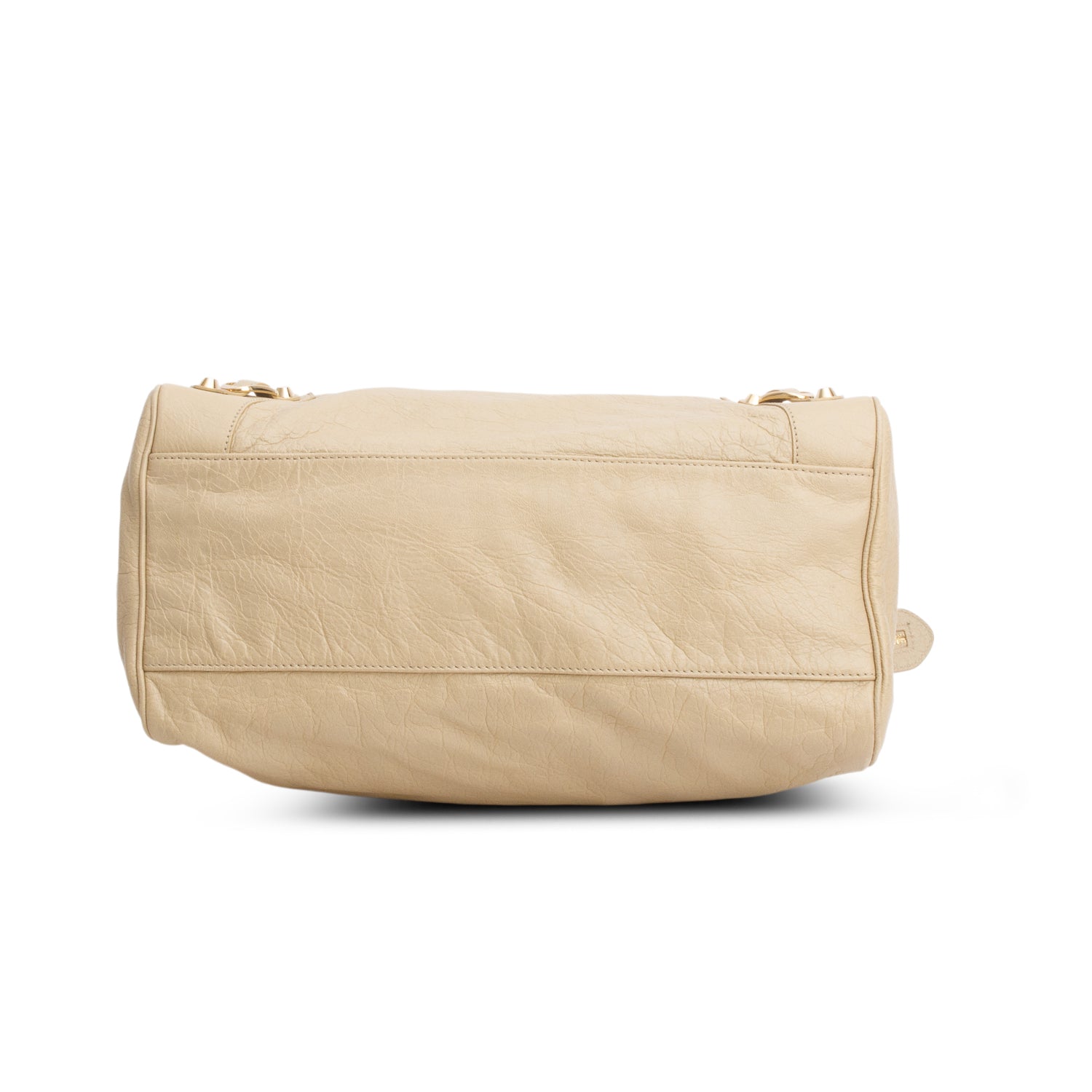 Balenciaga Brown Agneau Classic Hardware Velo w/ Strap