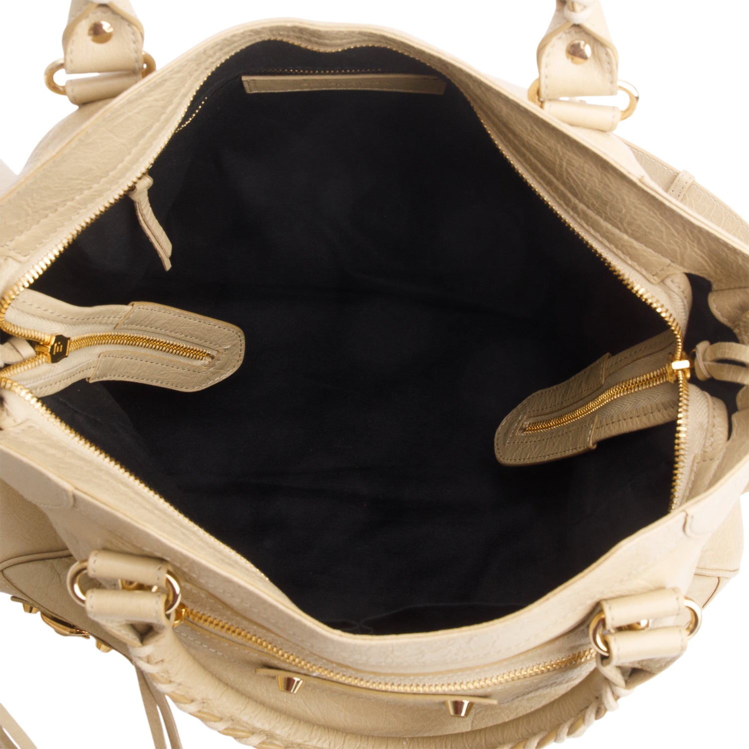 Balenciaga Brown Agneau Classic Hardware Velo w/ Strap